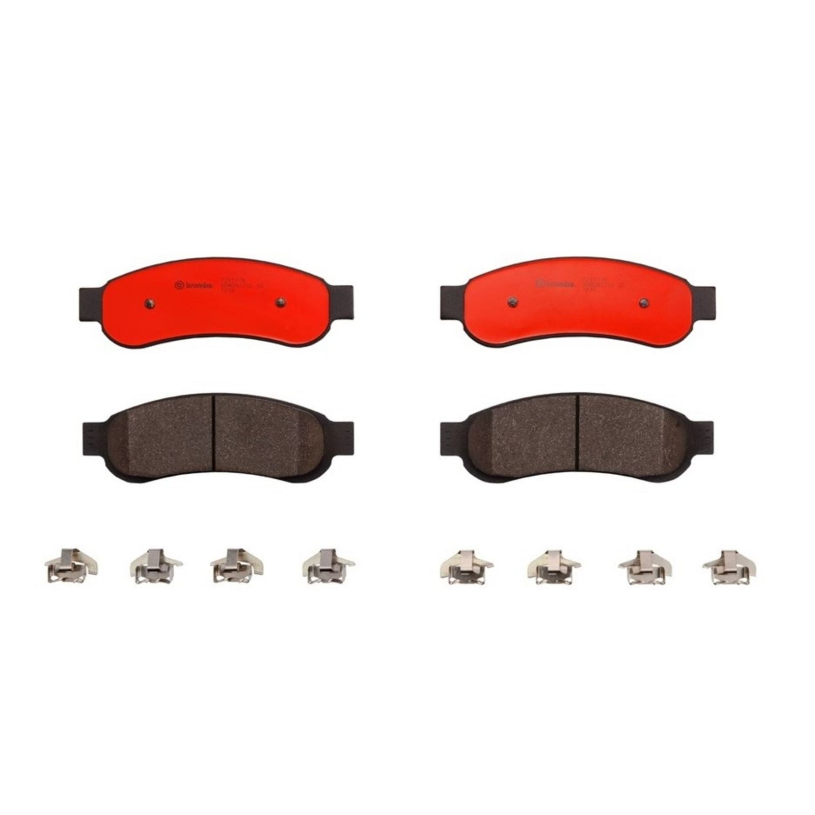 Керамические задние тормозные колодки Brembo PRIME P24117N
