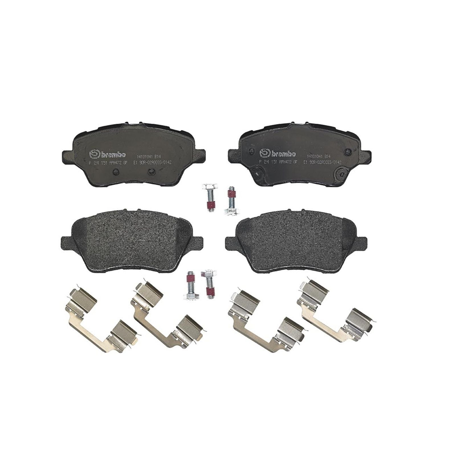Передние тормозные колодки с низким содержанием металла Brembo PRIME P24151