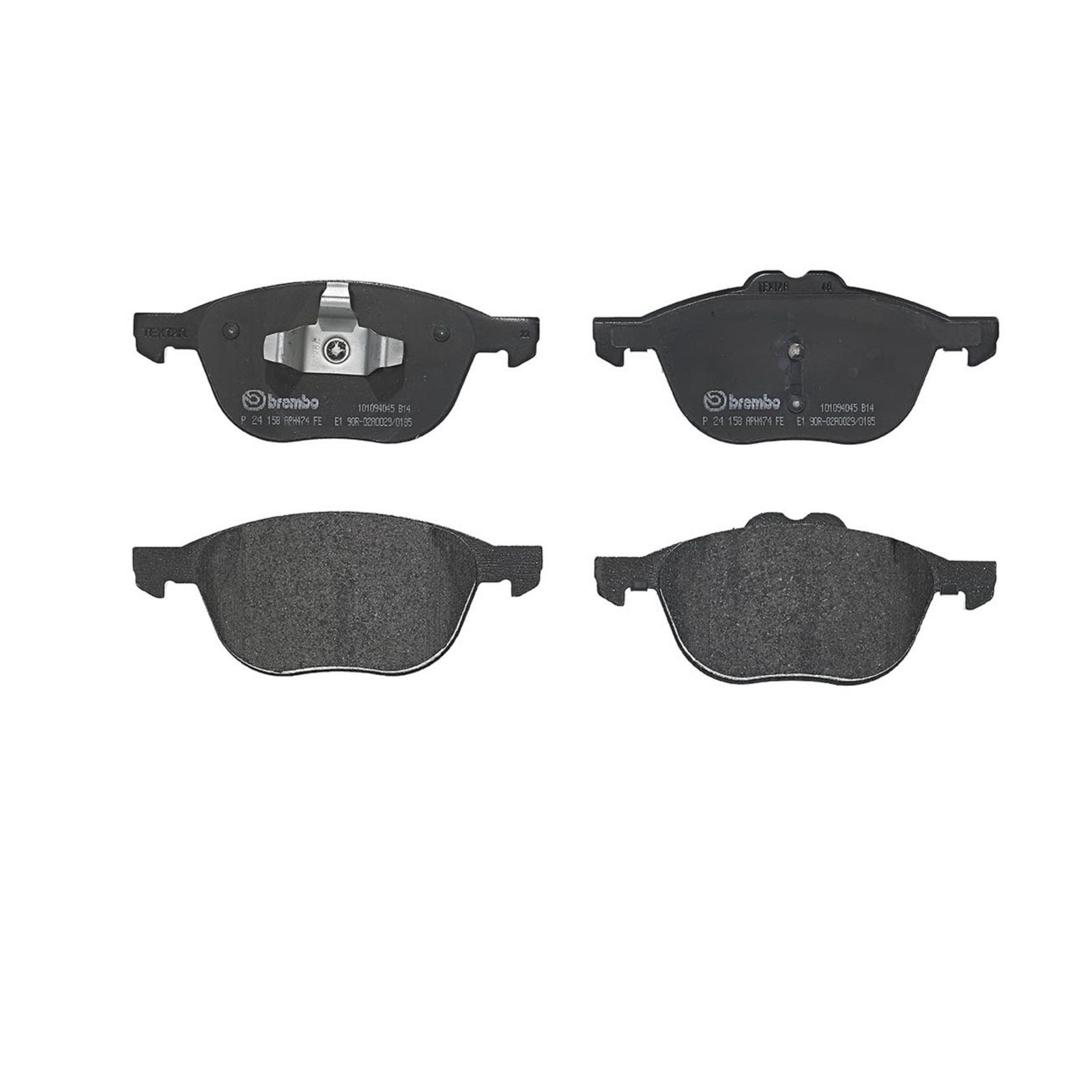 Передние тормозные колодки с низким содержанием металла Brembo PRIME P24158
