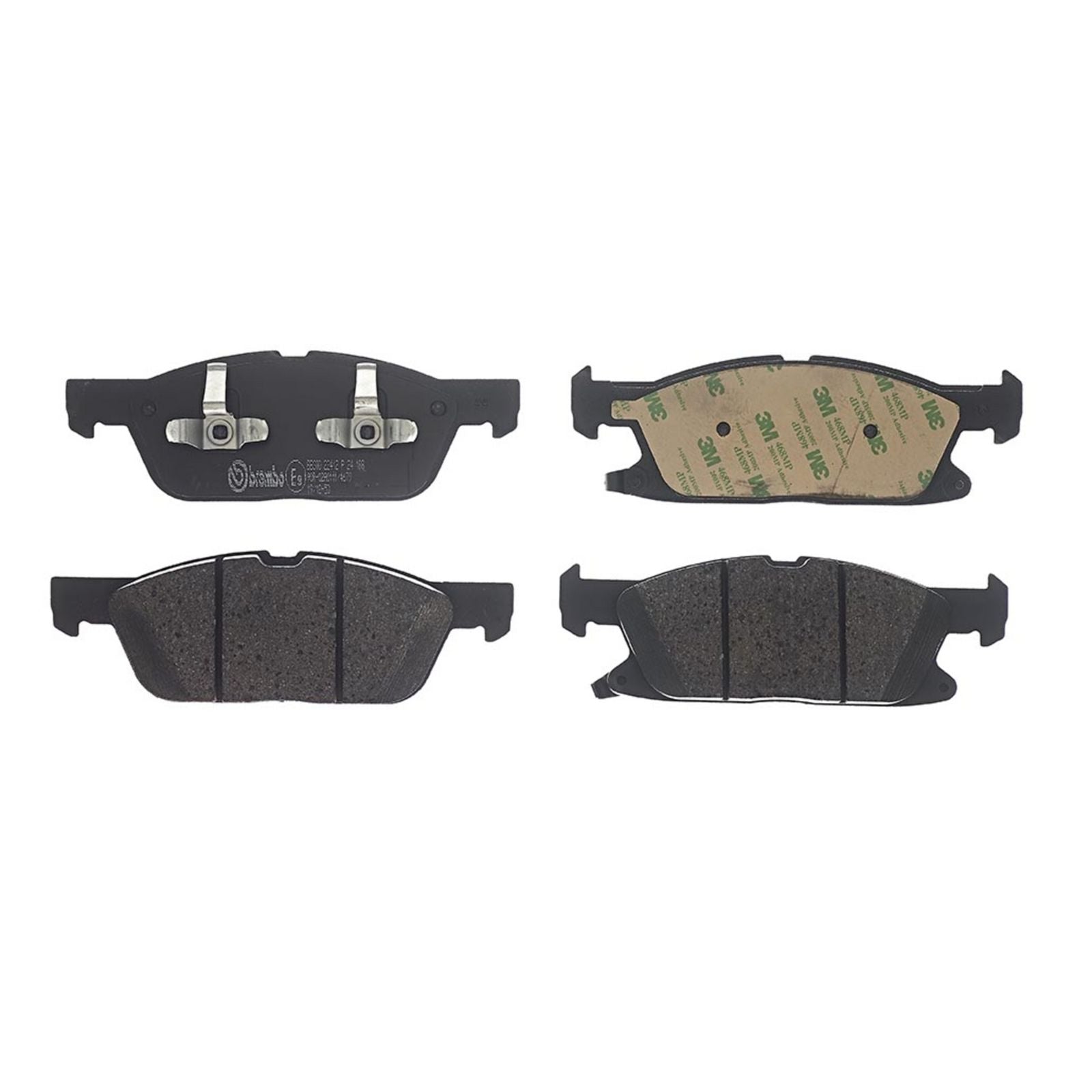 Передние тормозные колодки с низким содержанием металла Brembo PRIME P24188