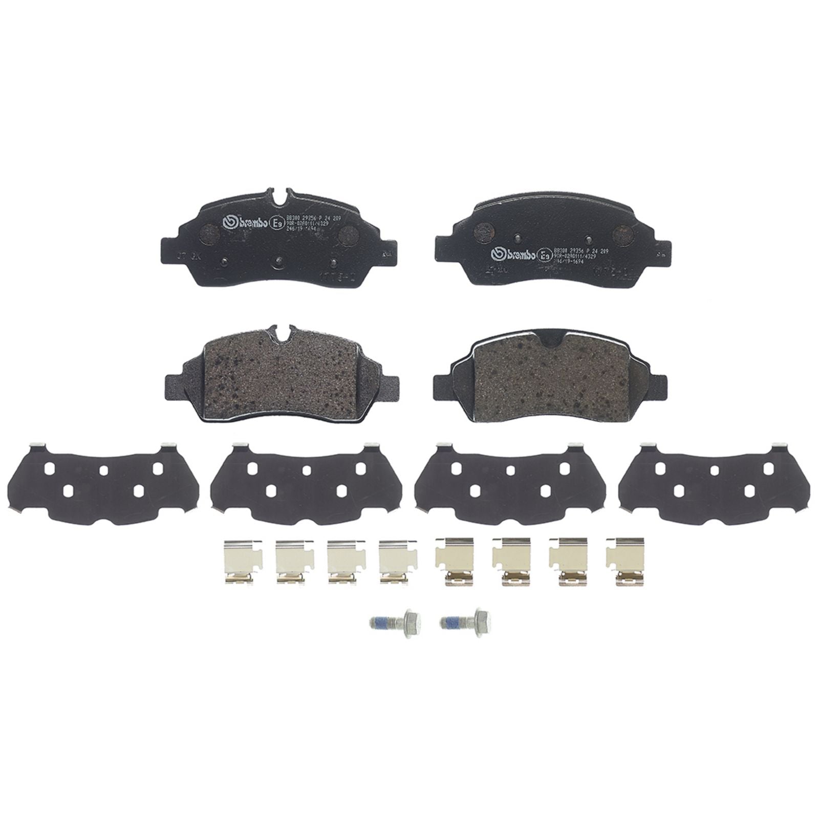 Задние тормозные колодки с низким содержанием металла Brembo PRIME P24209