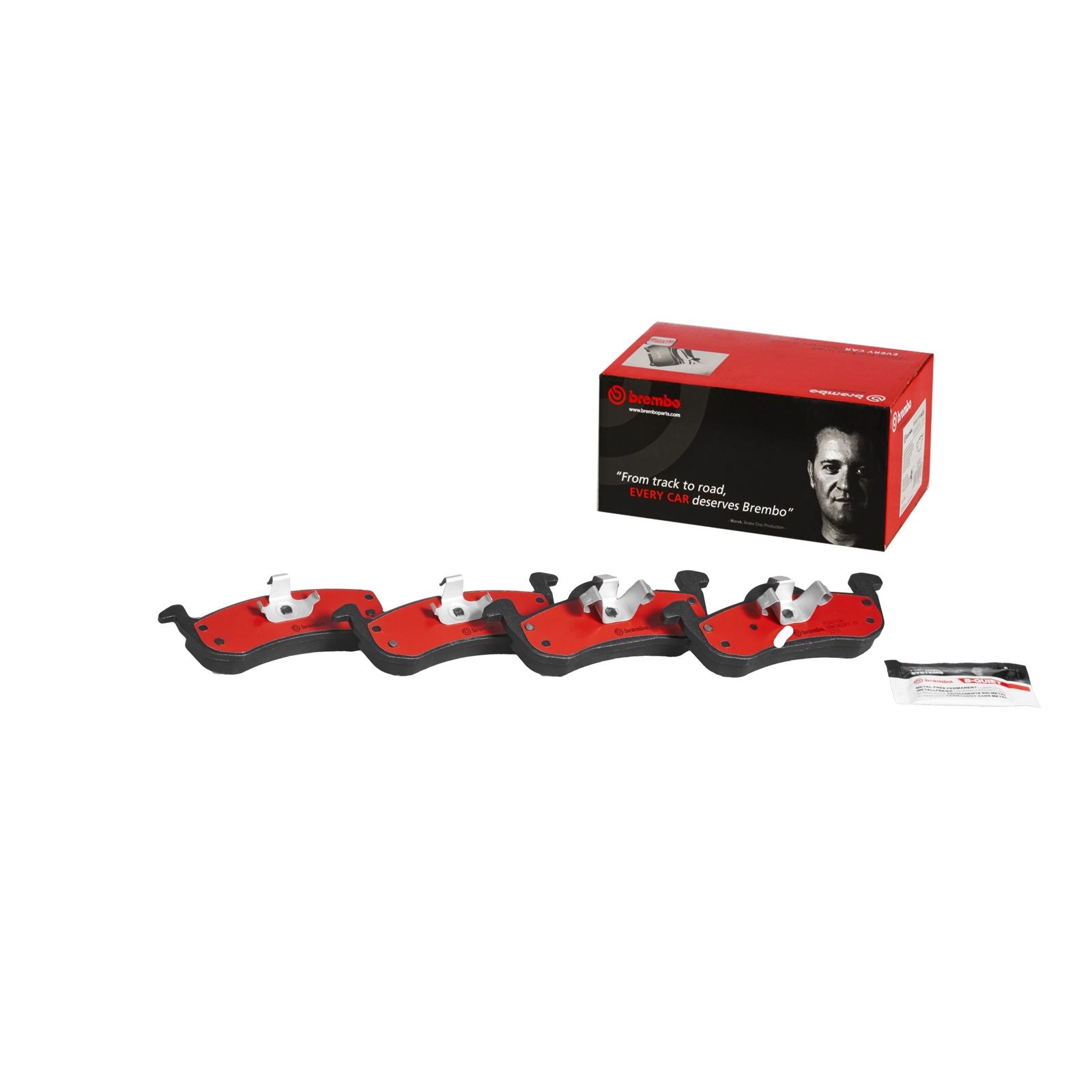 Керамические задние тормозные колодки Brembo PRIME P24212N