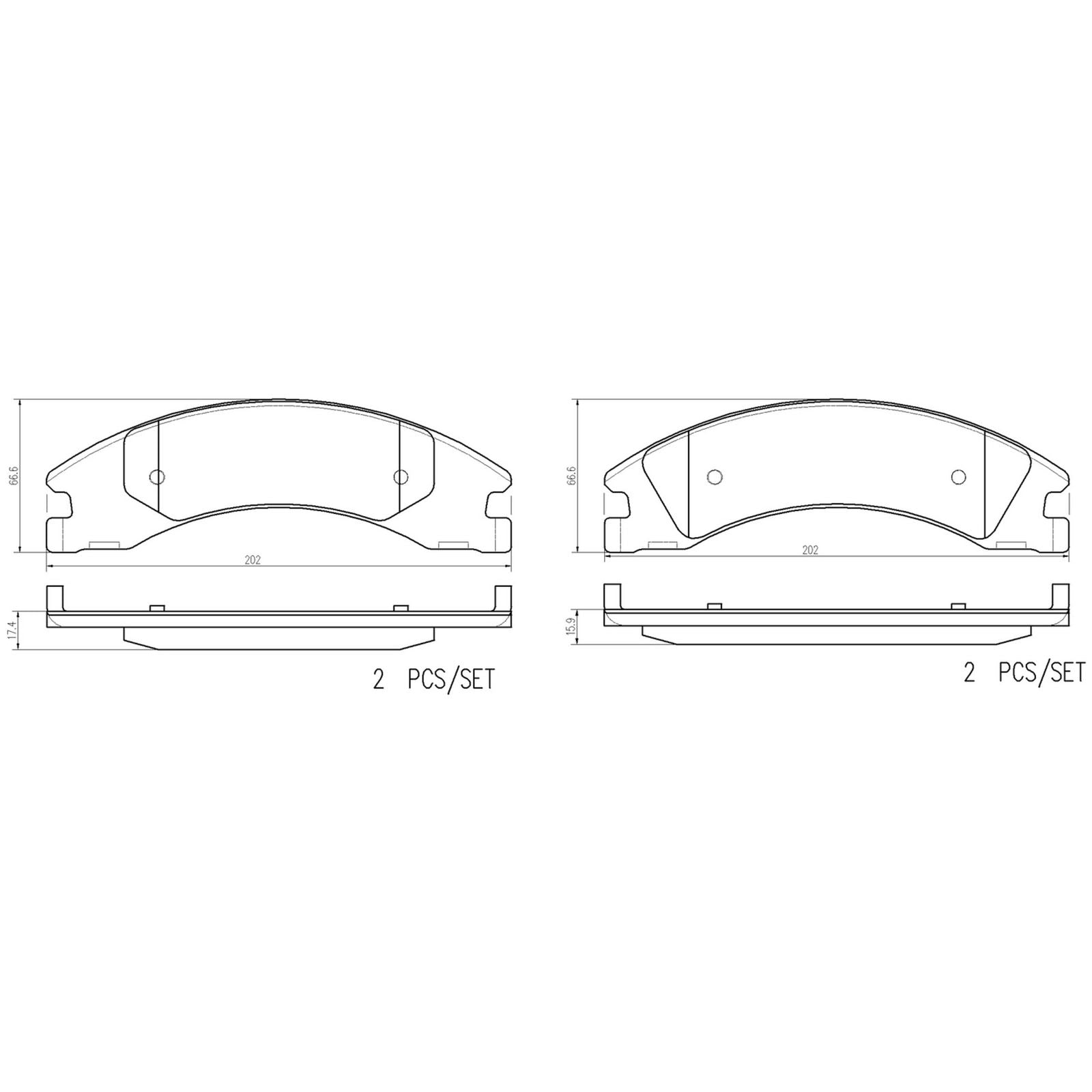 Задние тормозные колодки с низким содержанием металла Brembo PRIME P24230