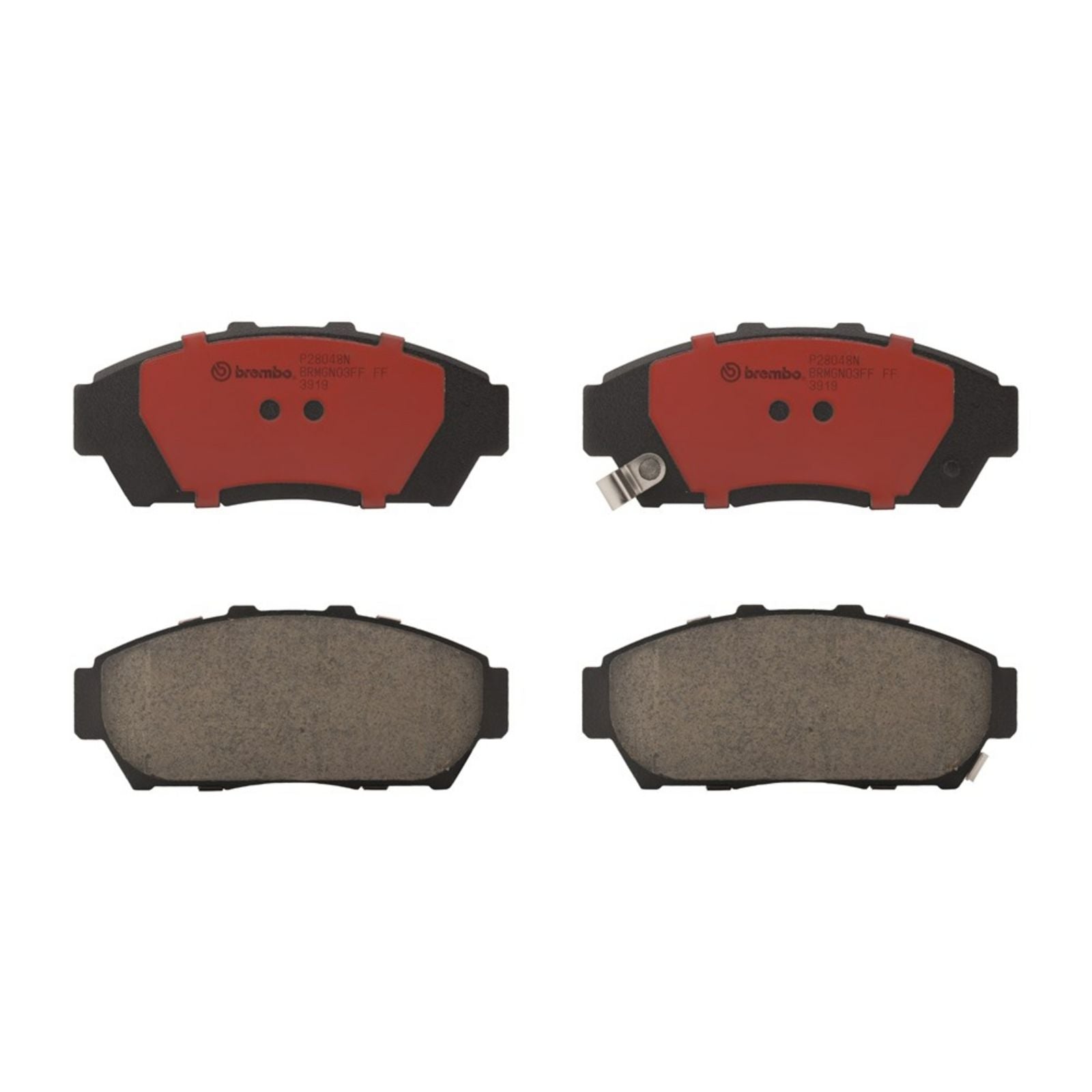 Керамические передние тормозные колодки Brembo PRIME P28048N