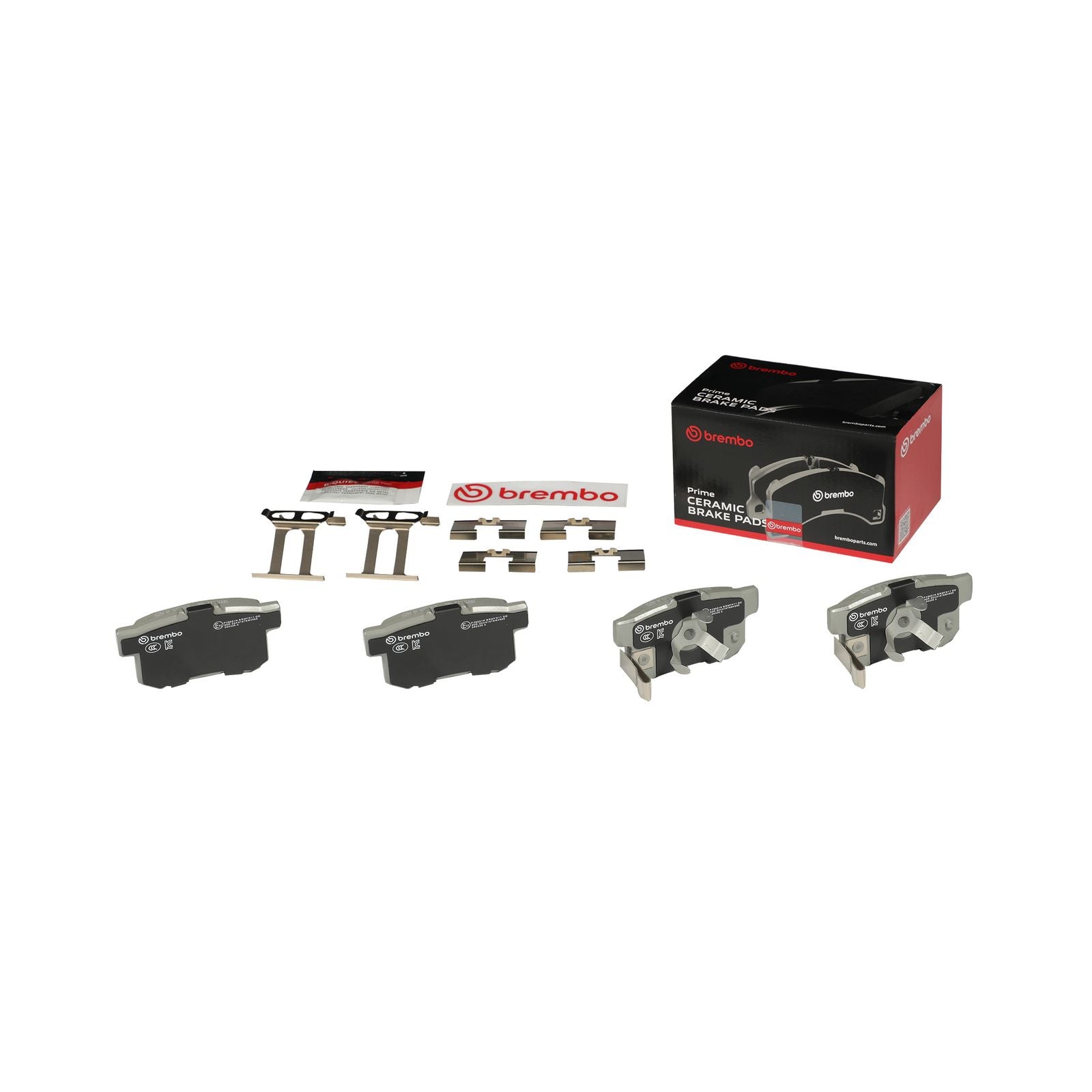 Керамические задние тормозные колодки Brembo PRIME P28051N