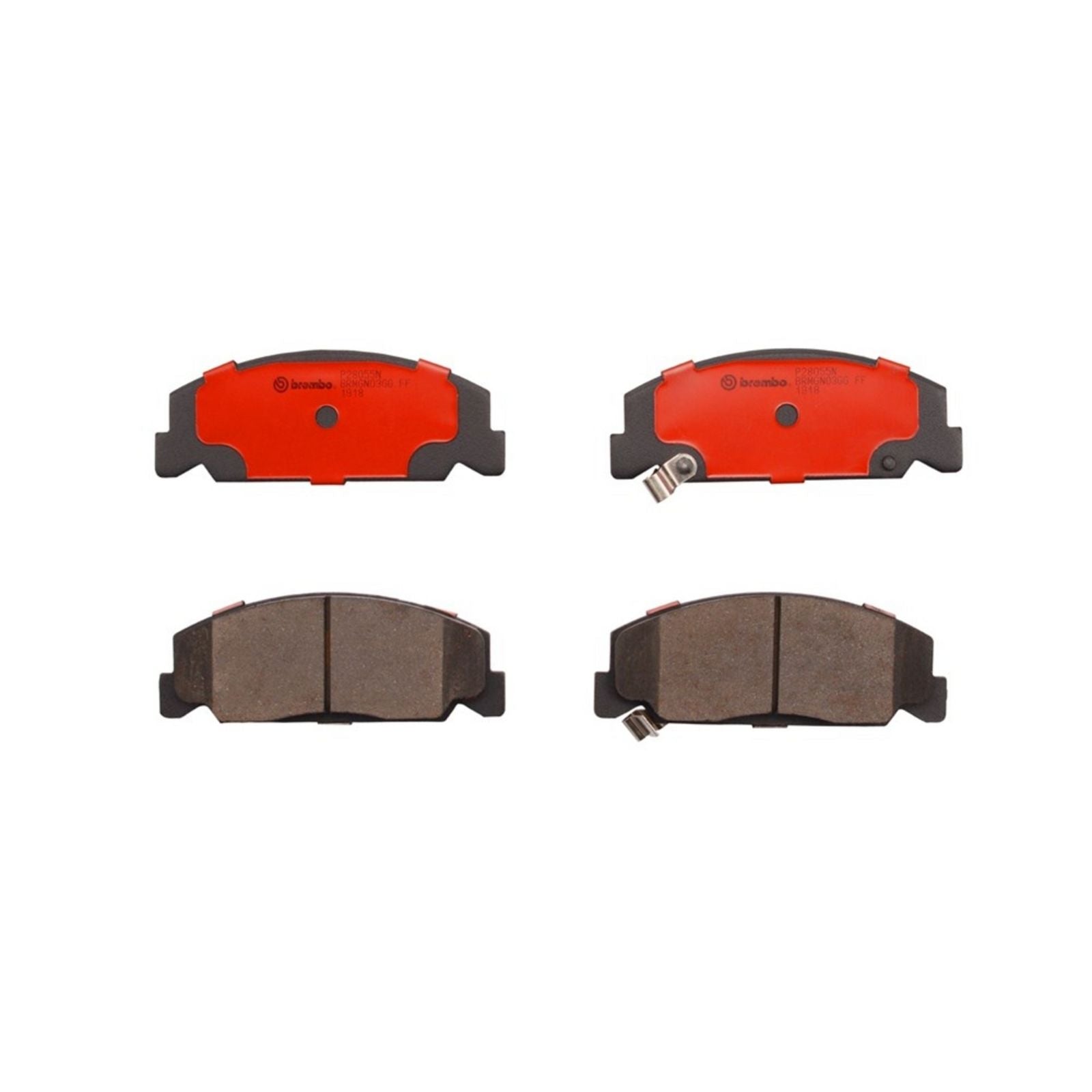 Керамические передние тормозные колодки Brembo PRIME P28055N