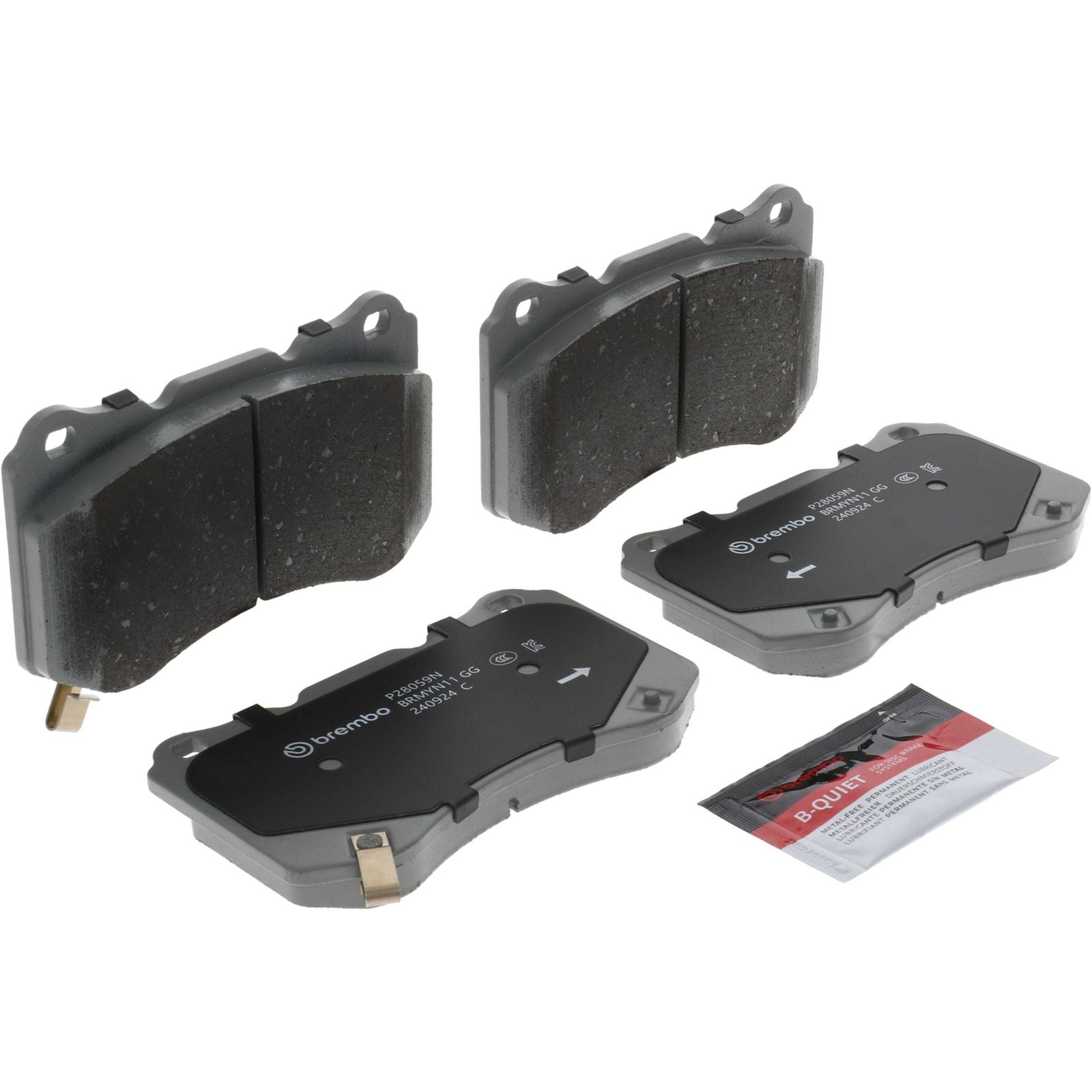 Керамические передние тормозные колодки Brembo PRIME P28059N