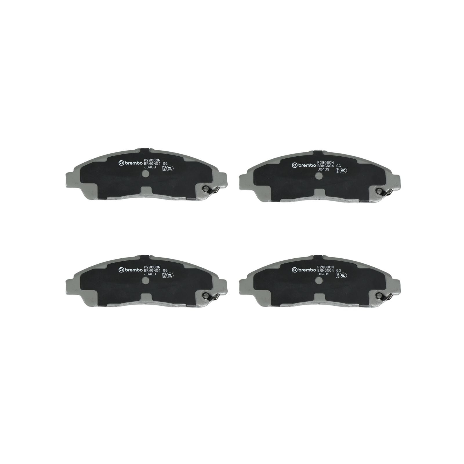 Керамические передние тормозные колодки Brembo PRIME P28060N