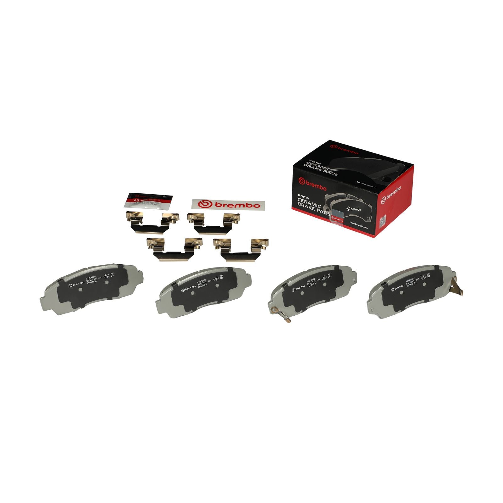 Керамические передние тормозные колодки Brembo PRIME P28068N