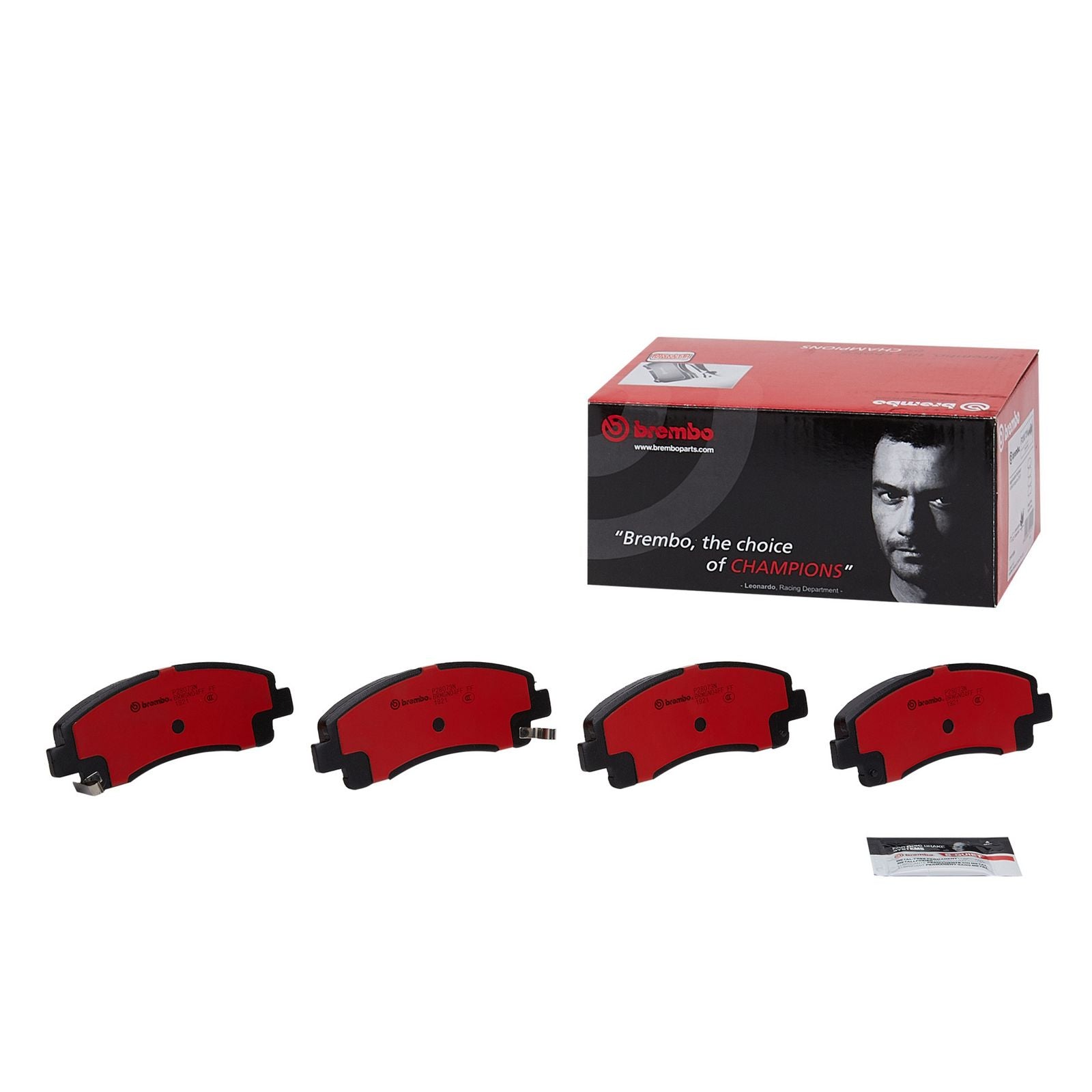 Керамические передние тормозные колодки Brembo PRIME P28073N
