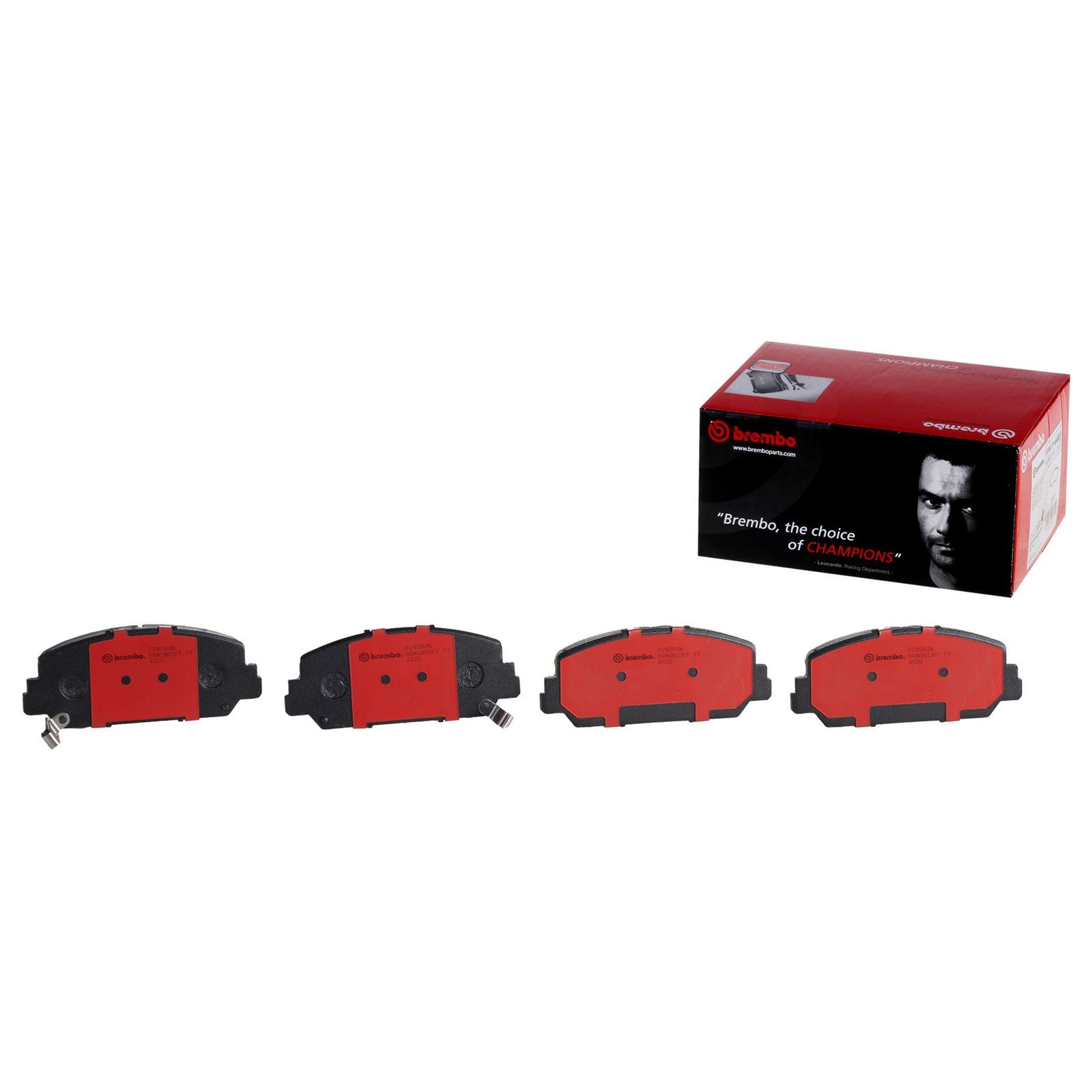 Керамические передние тормозные колодки Brembo PRIME P28084N