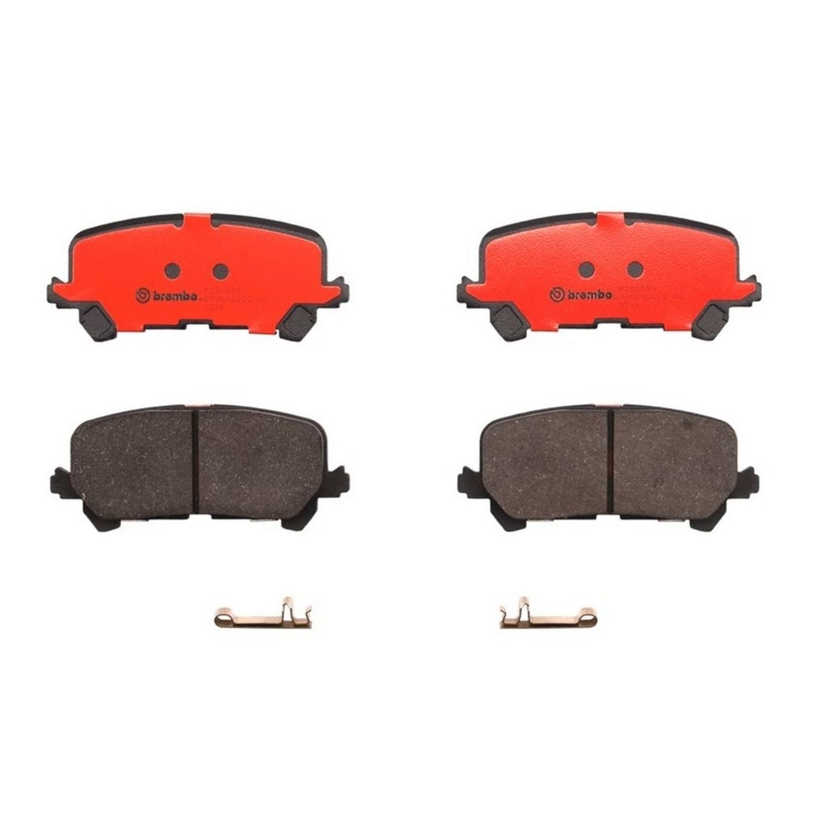 Керамические задние тормозные колодки Brembo PRIME P28088N