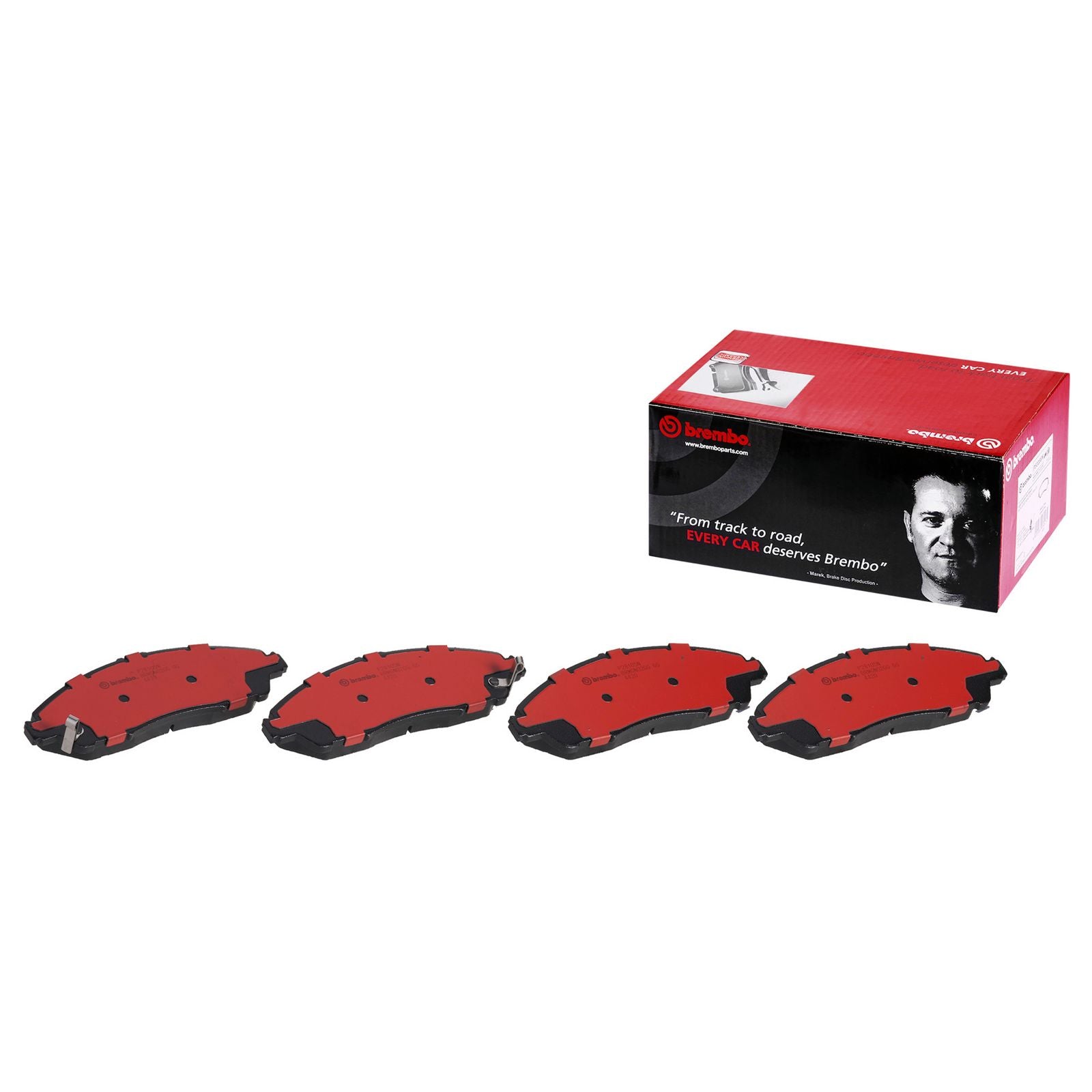 Керамические передние тормозные колодки Brembo PRIME P28105N