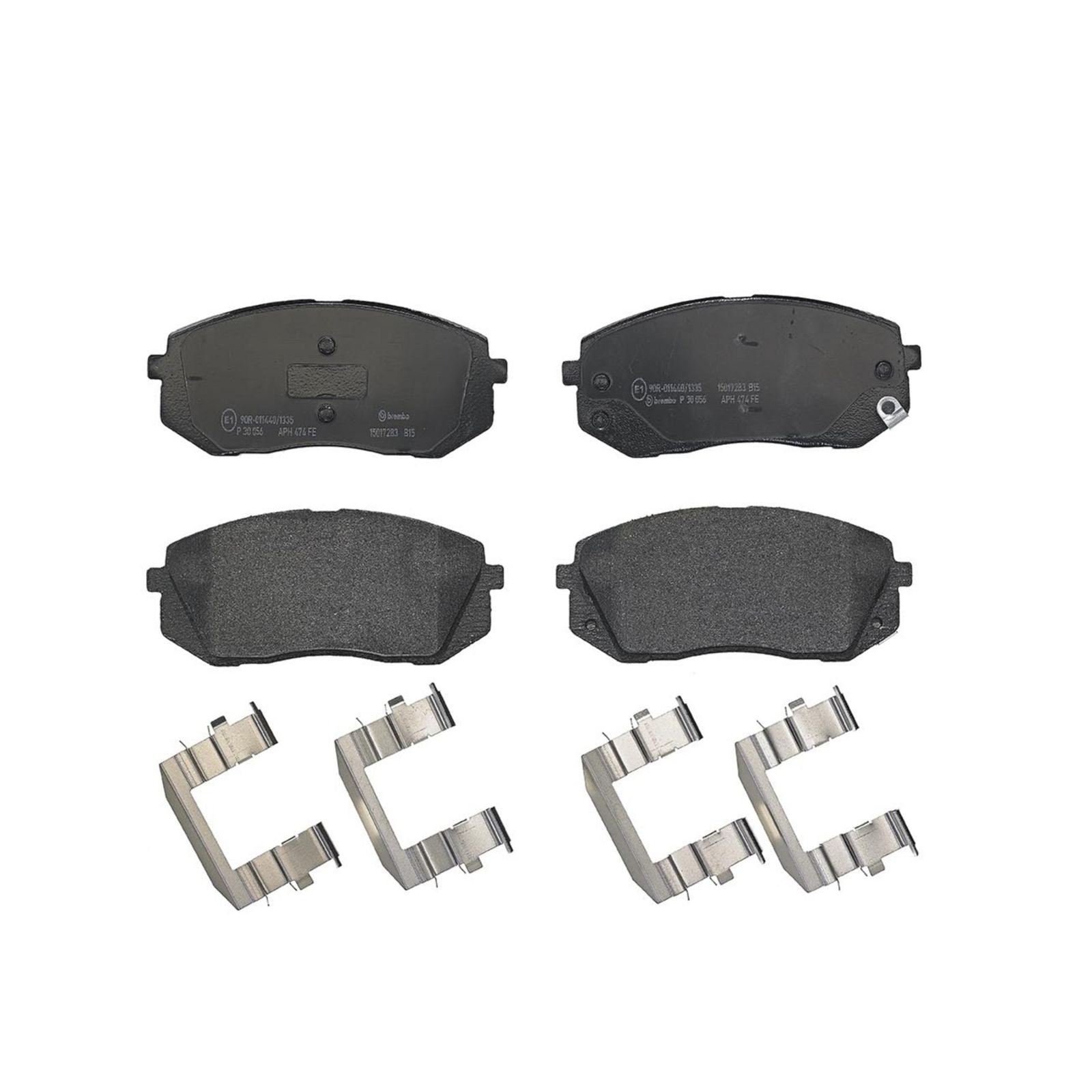 Передние тормозные колодки с низким содержанием металла Brembo PRIME P30056
