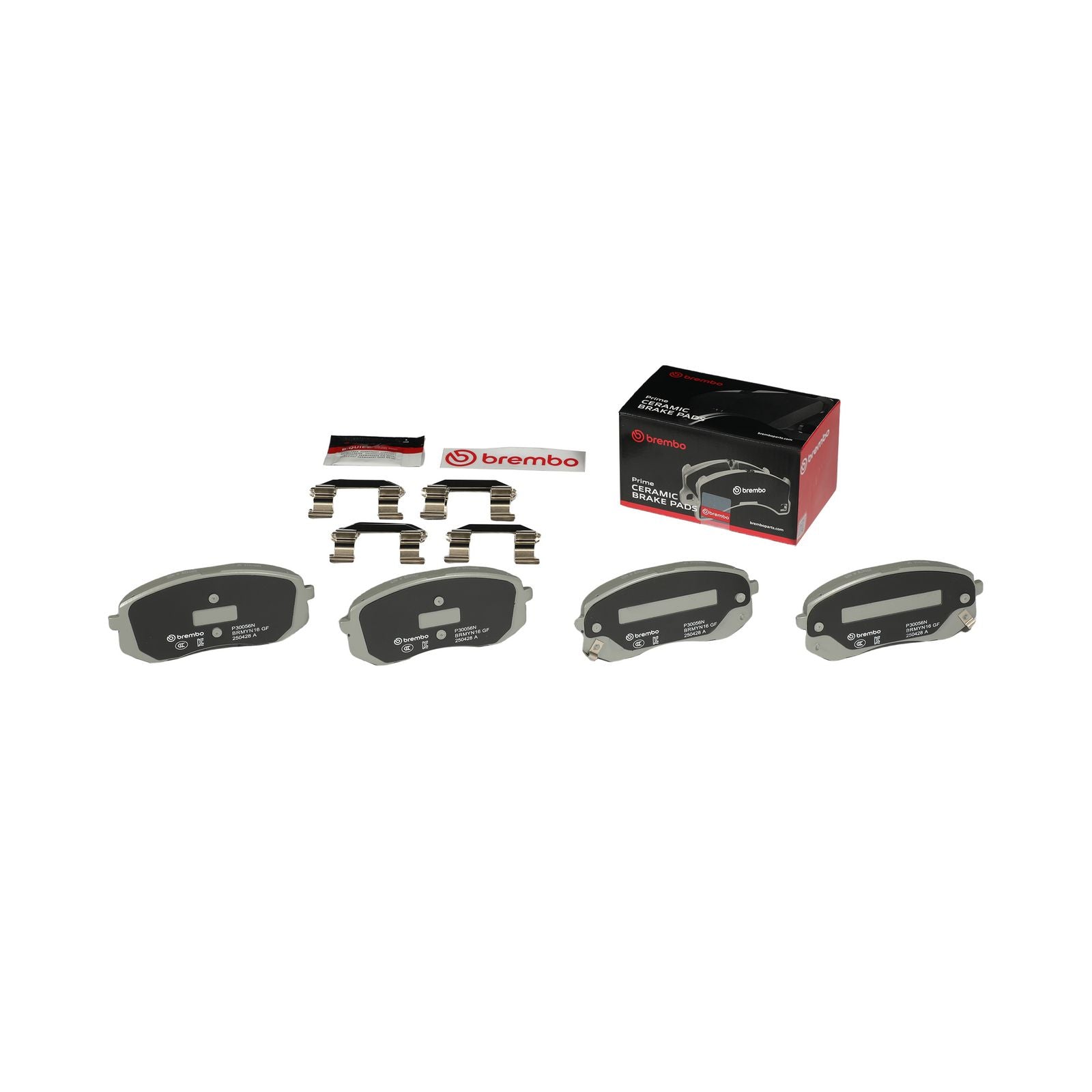 Керамические передние тормозные колодки Brembo PRIME P30056N