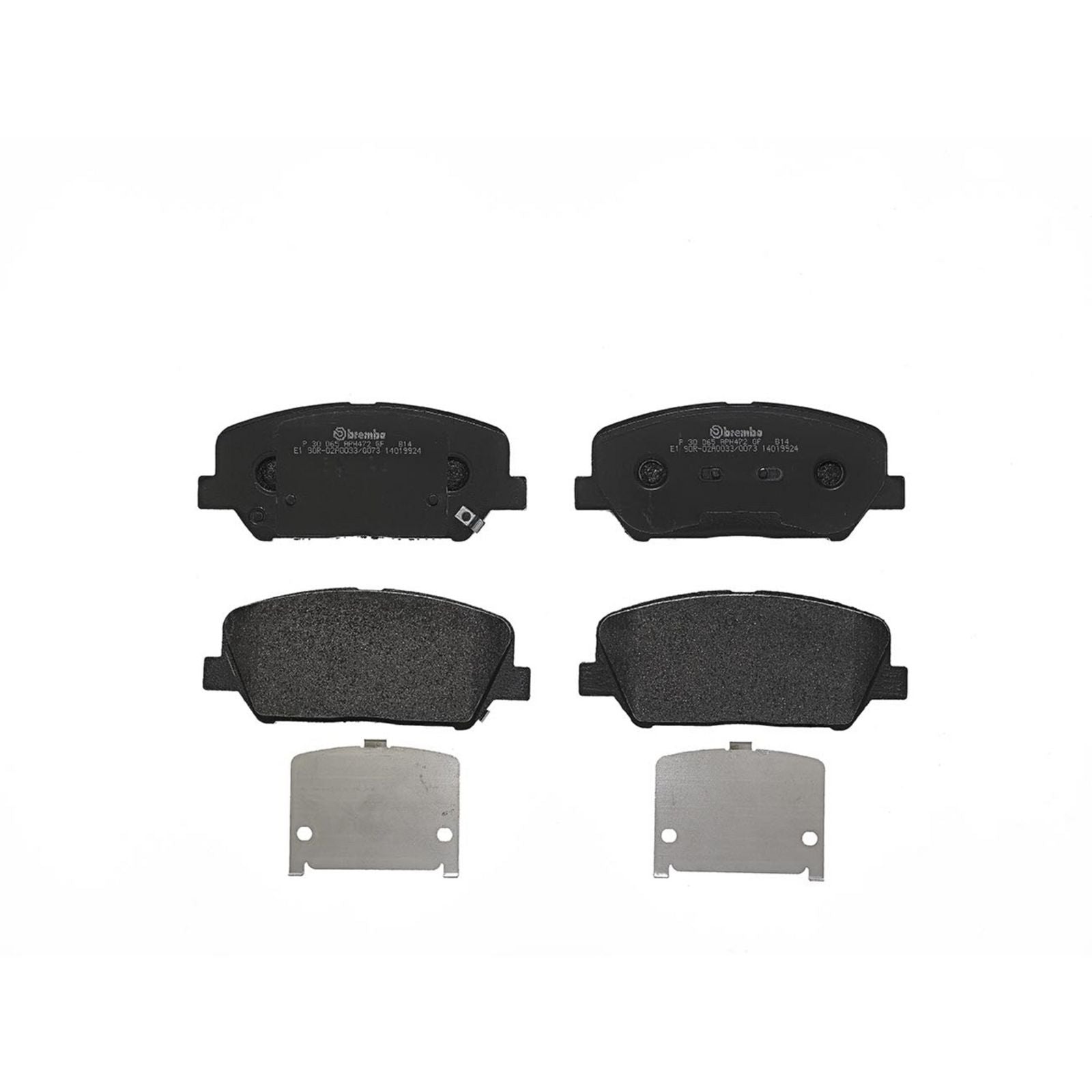 Передние тормозные колодки с низким содержанием металла Brembo PRIME P30065