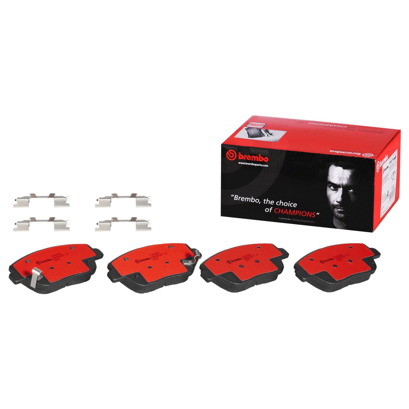 Керамические передние тормозные колодки Brembo PRIME P30066N