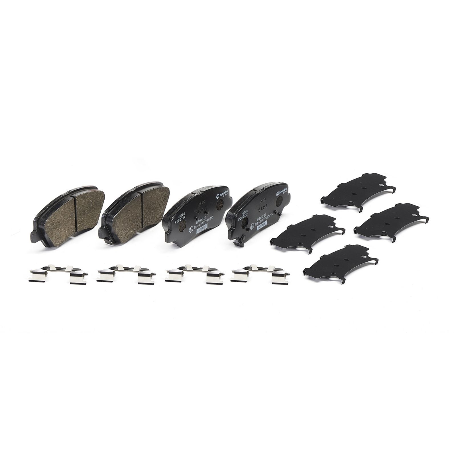 Передние тормозные колодки с низким содержанием металла Brembo XTRA P30073X