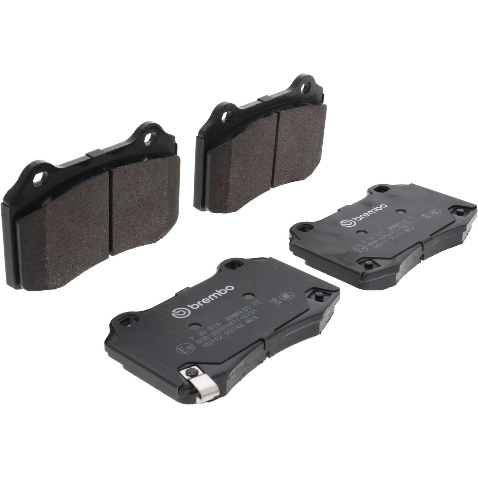 Задние тормозные колодки с низким содержанием металла Brembo PRIME P30074