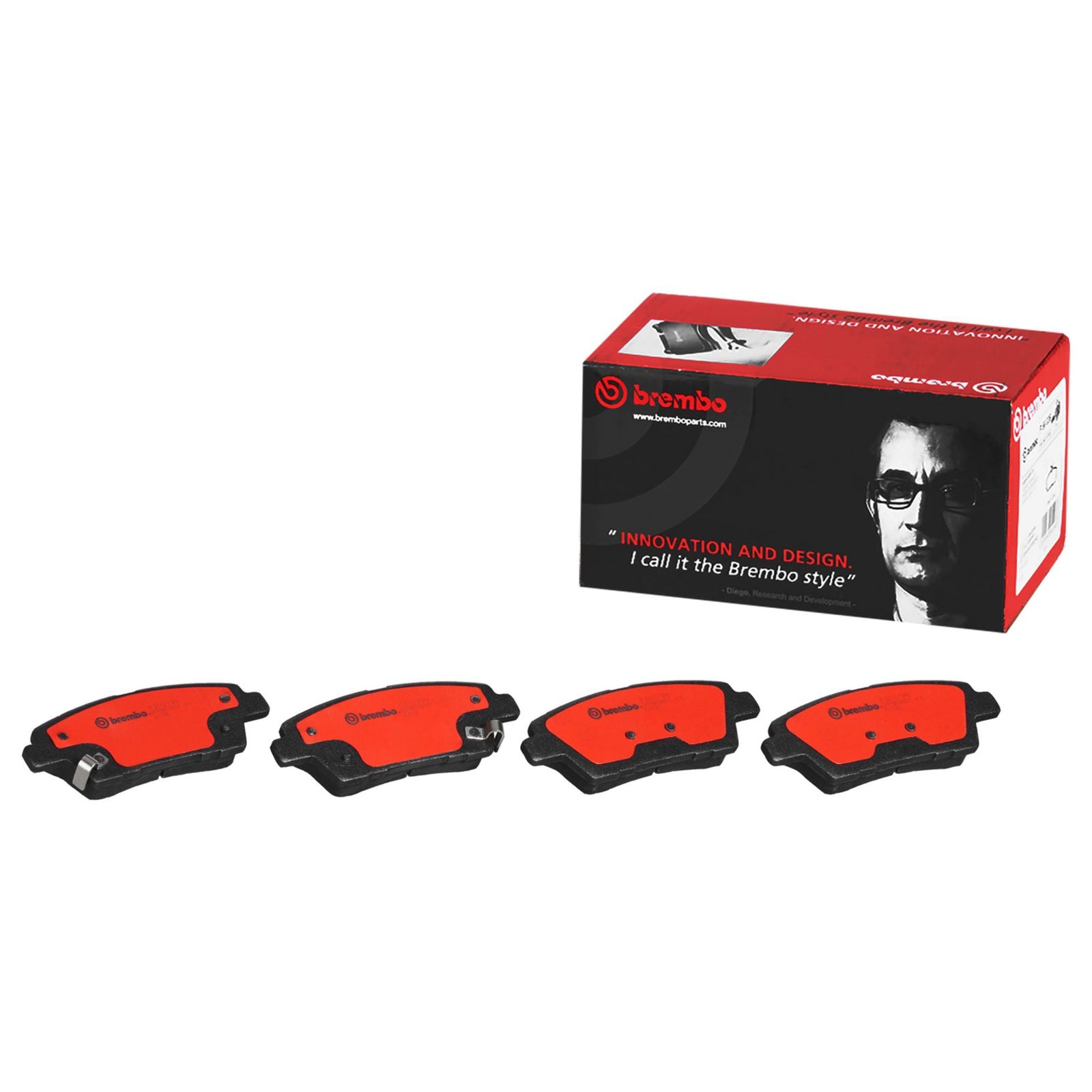Керамические передние тормозные колодки Brembo PRIME P30079N