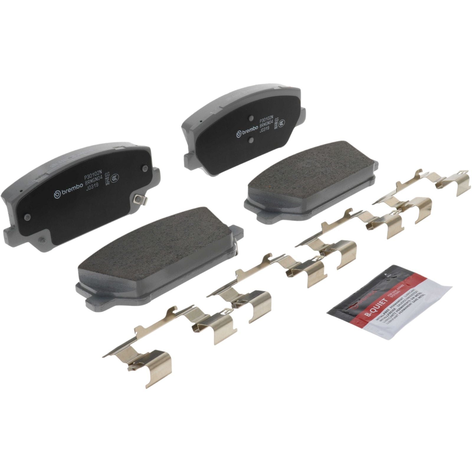 Керамические передние тормозные колодки Brembo PRIME P30102N