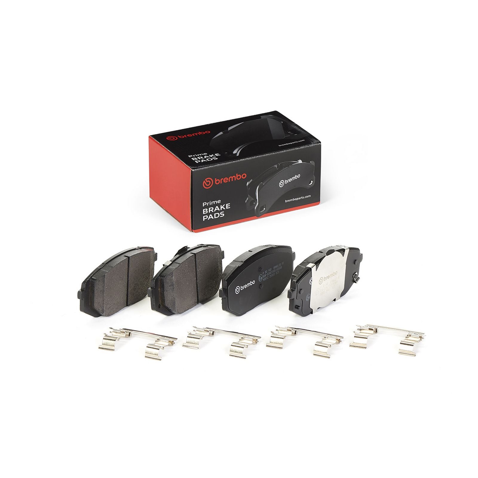 Передние тормозные колодки с низким содержанием металла Brembo PRIME P30140