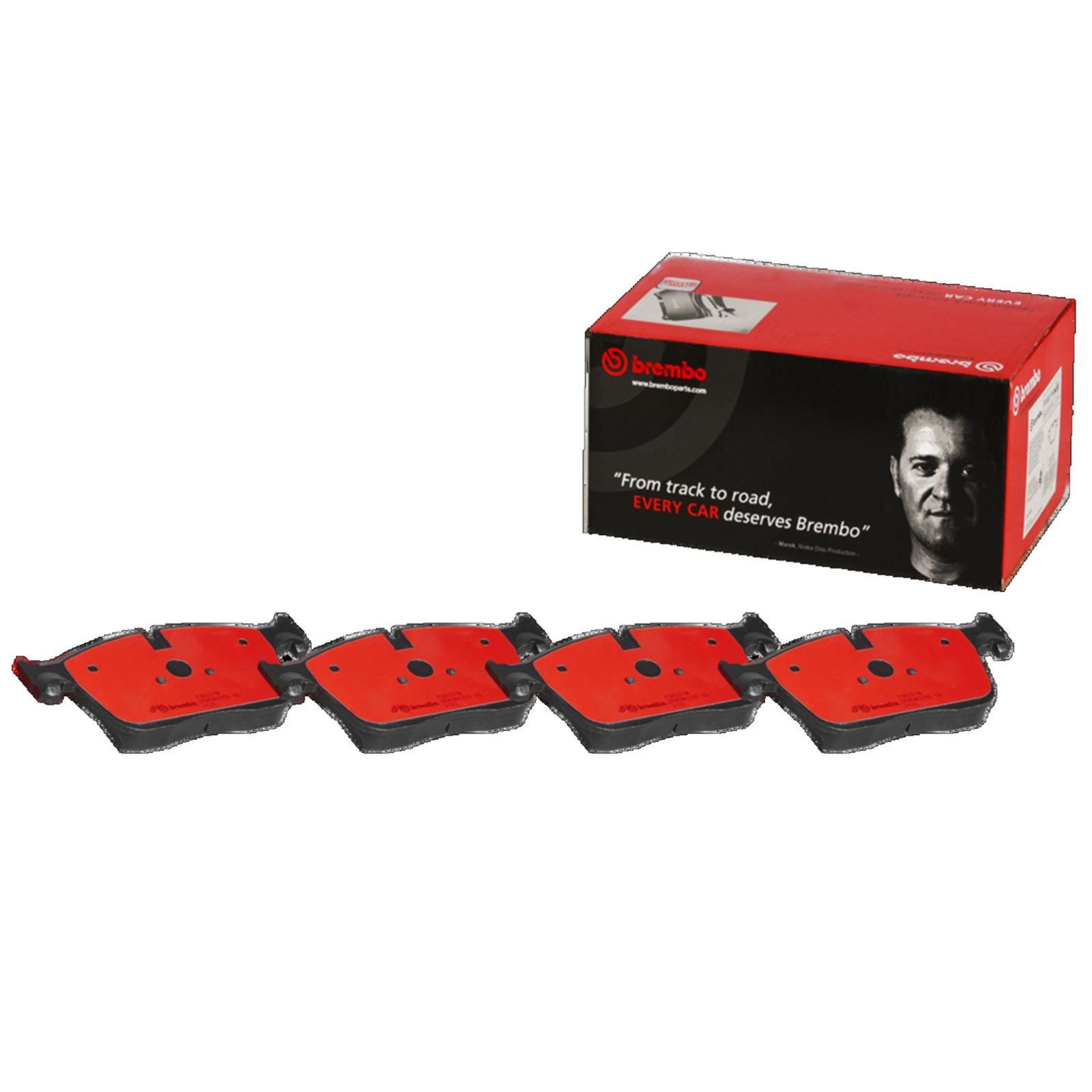 Керамические передние тормозные колодки Brembo PRIME P36031N