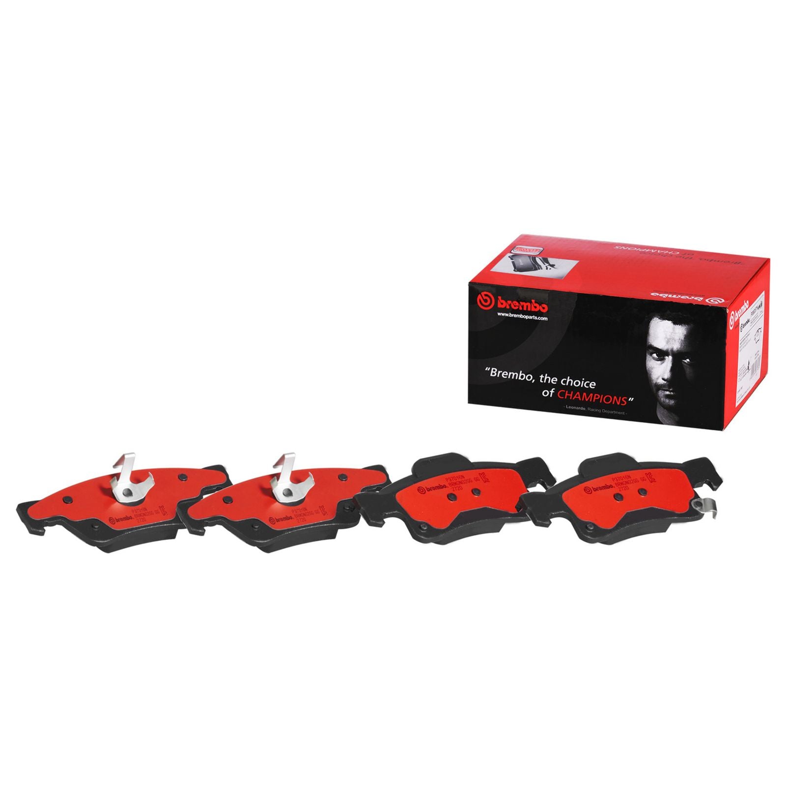 Керамические задние тормозные колодки Brembo PRIME P37016N