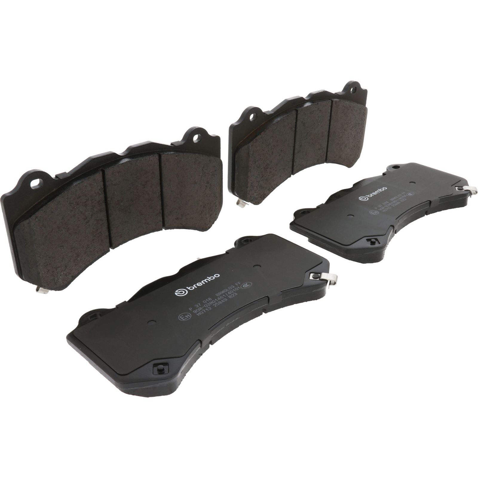 Передние тормозные колодки с низким содержанием металла Brembo PRIME P37018