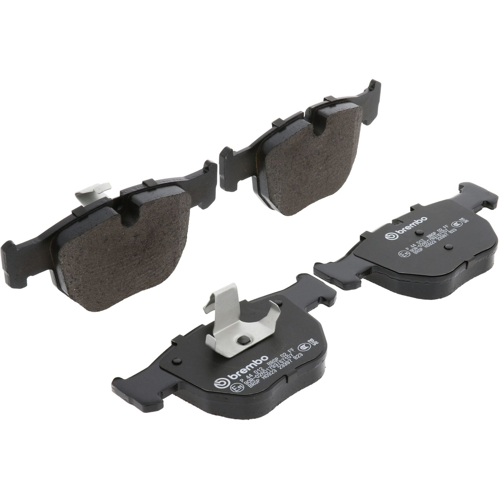 Передние тормозные колодки с низким содержанием металла Brembo PRIME P44012