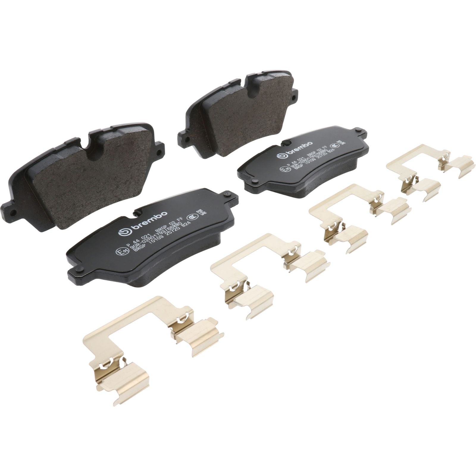 Задние тормозные колодки с низким содержанием металла Brembo PRIME P44021