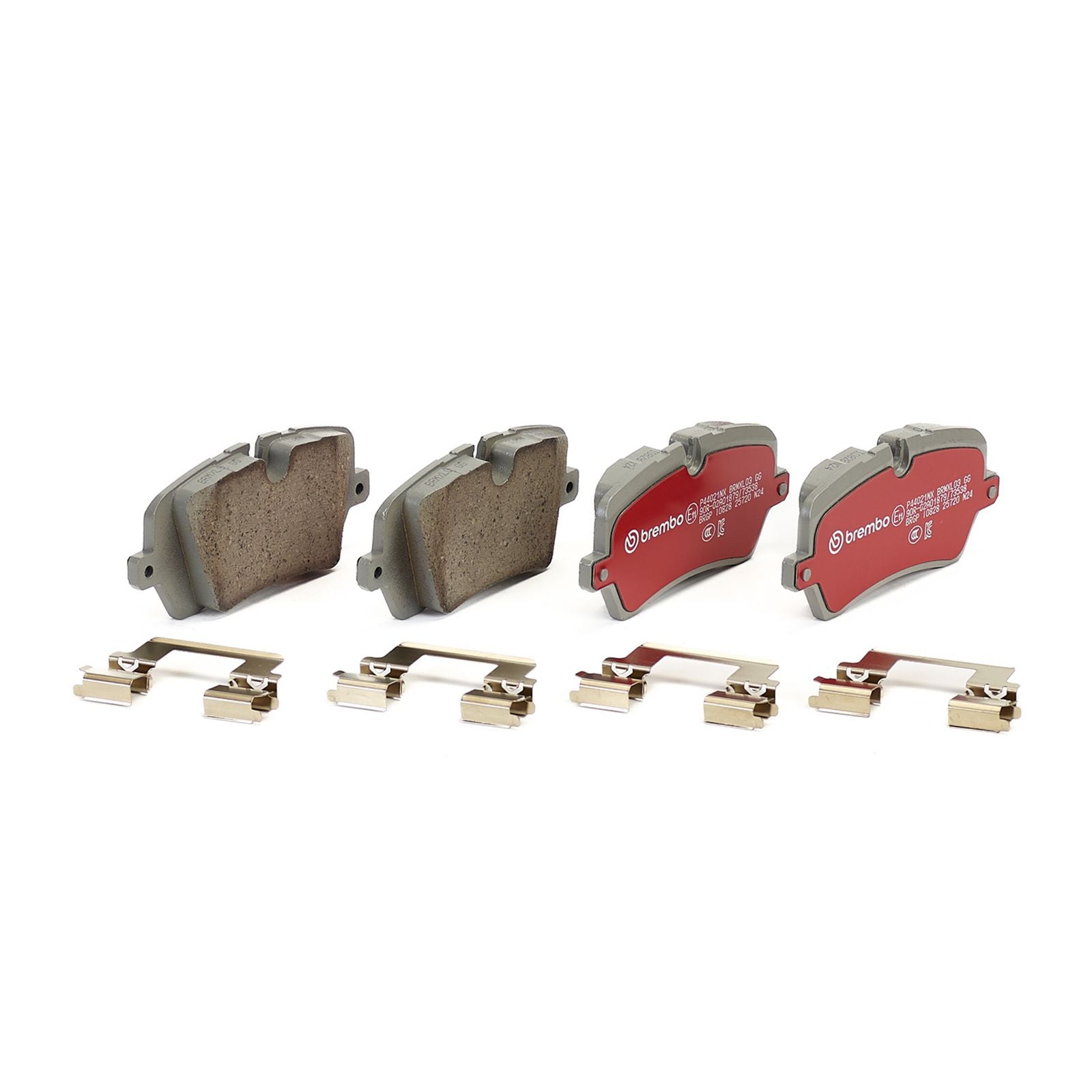 Керамические задние тормозные колодки Brembo XTRA P44021NX