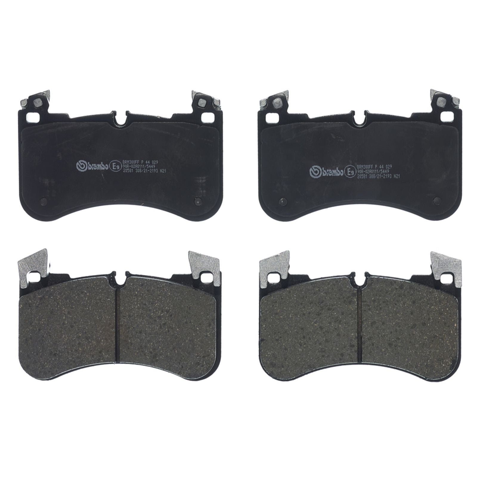 Передние тормозные колодки с низким содержанием металла Brembo PRIME P44029