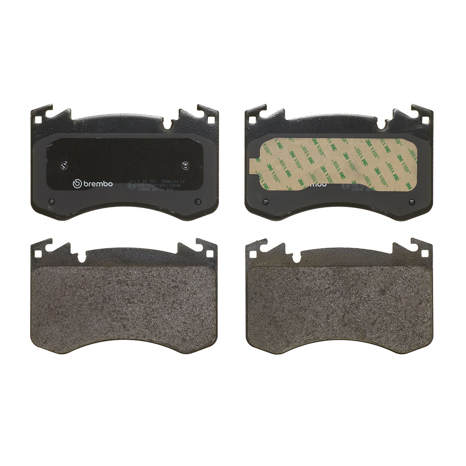 Передние тормозные колодки с низким содержанием металла Brembo PRIME P44031