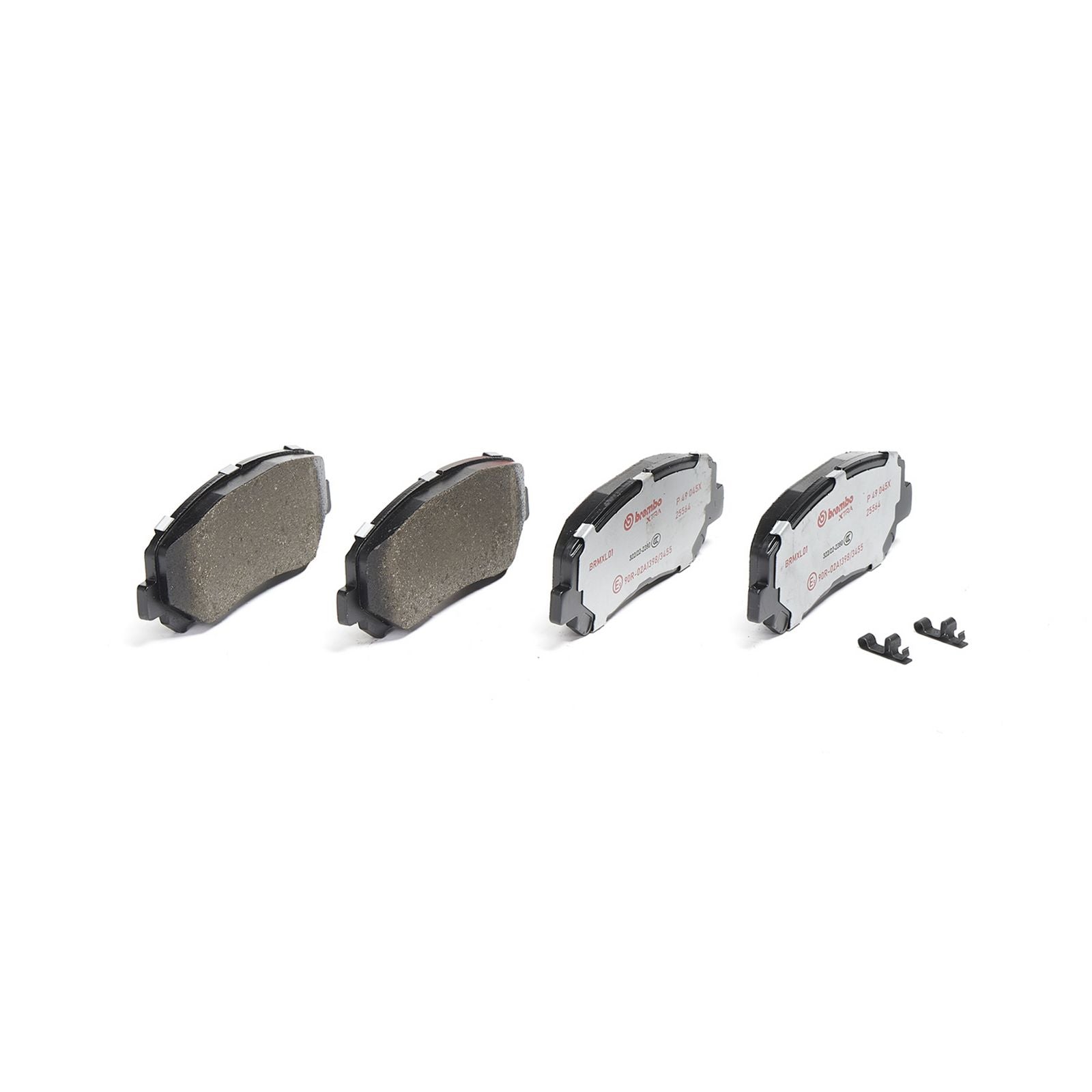 Передние тормозные колодки с низким содержанием металла Brembo XTRA P49045X