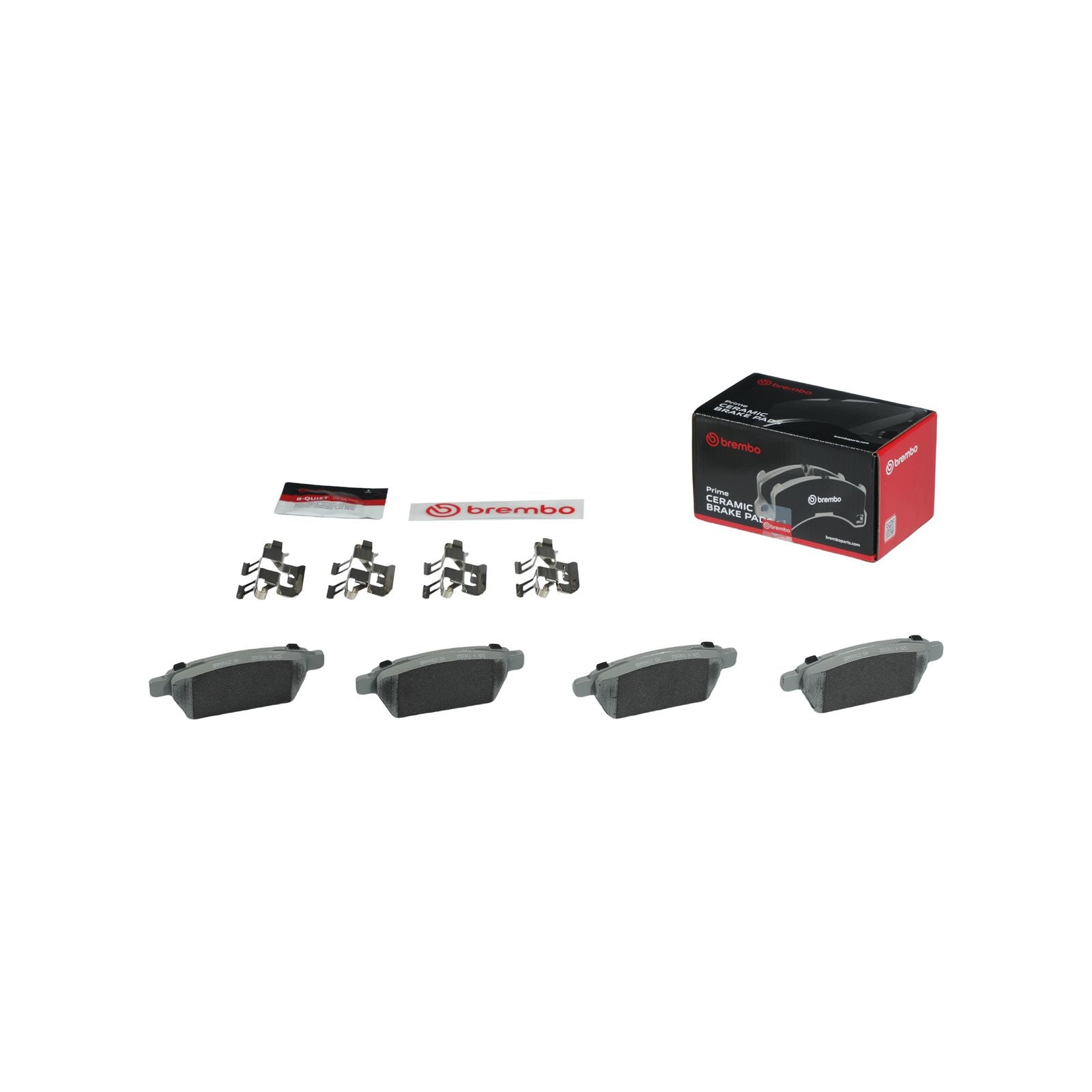 Керамические задние тормозные колодки Brembo PRIME P49051N