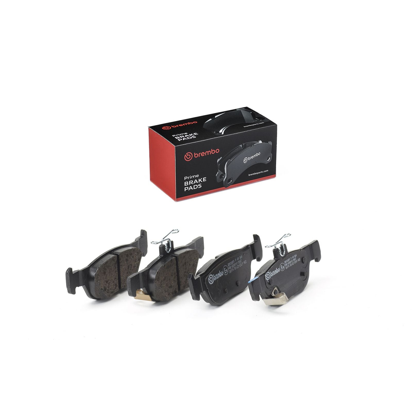 Задние тормозные колодки с низким содержанием металла Brembo PRIME P49064