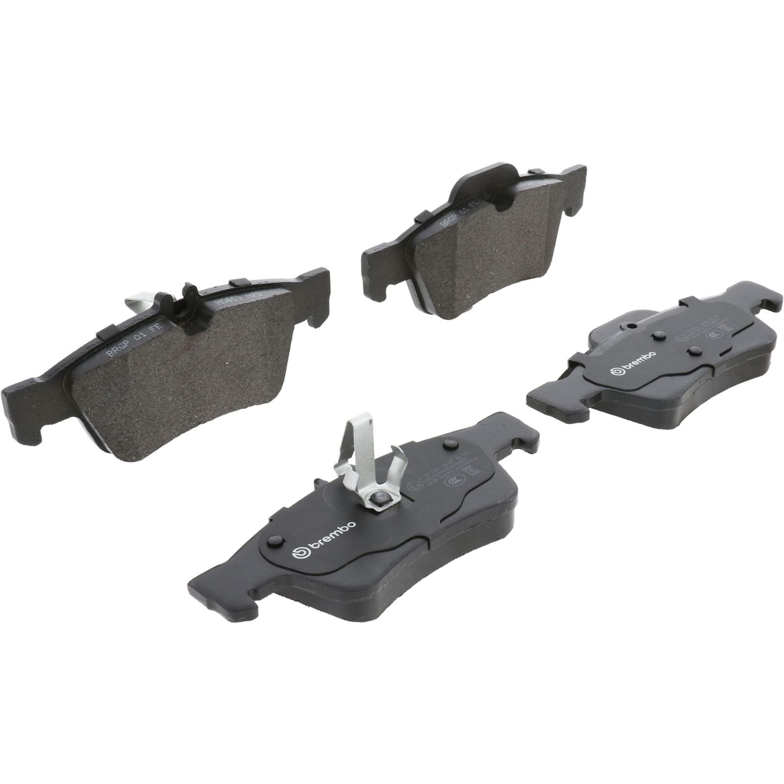 Задние тормозные колодки с низким содержанием металла Brembo PRIME P50052