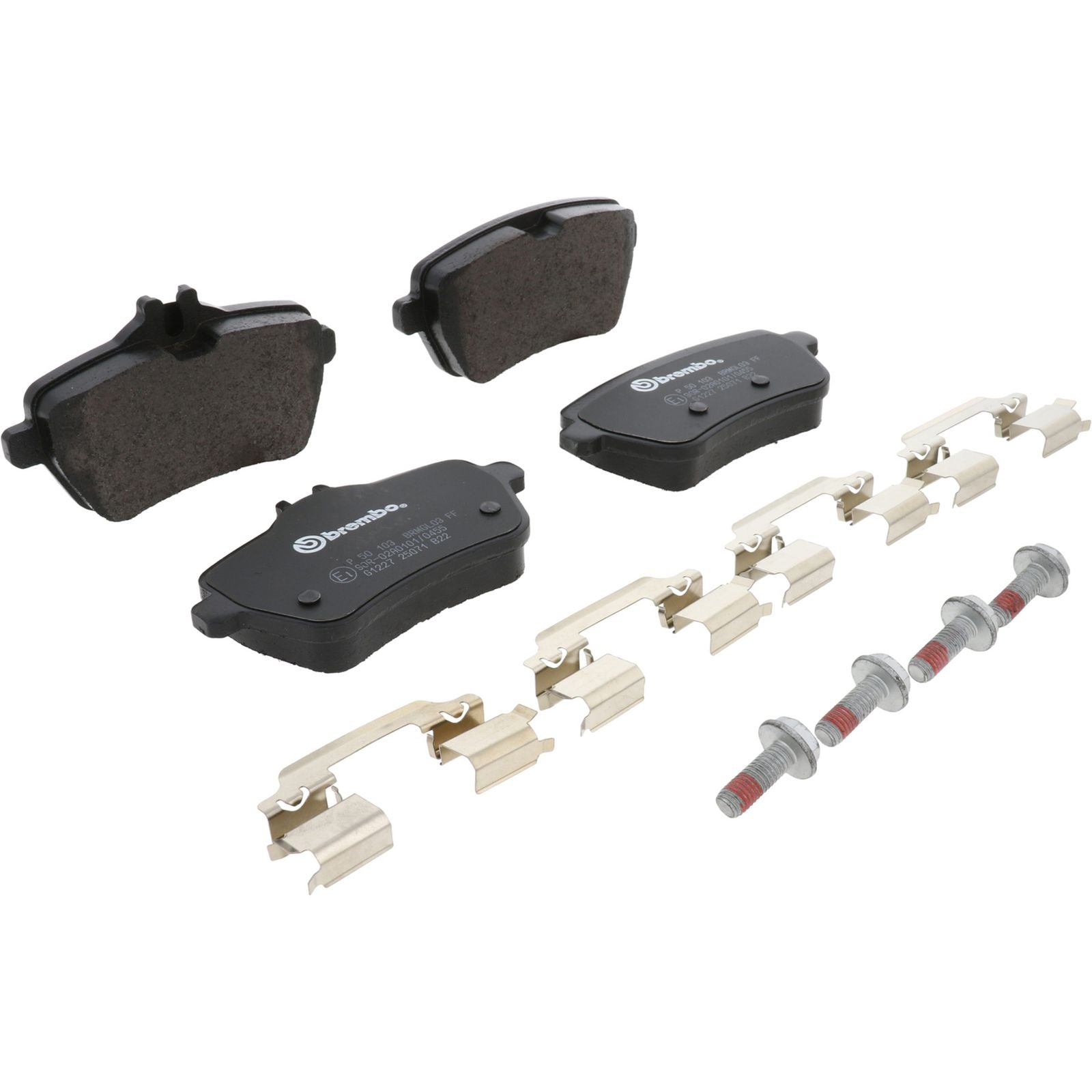 Задние тормозные колодки с низким содержанием металла Brembo PRIME P50103