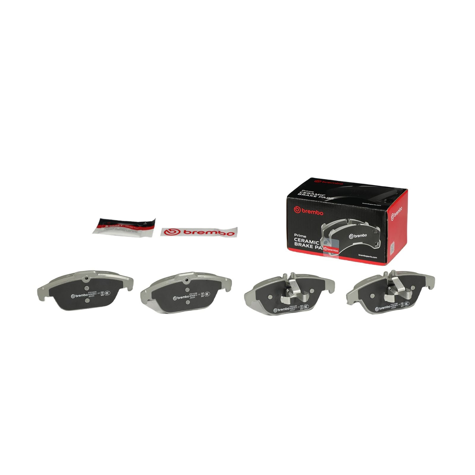 Керамические задние тормозные колодки Brembo PRIME P50104N