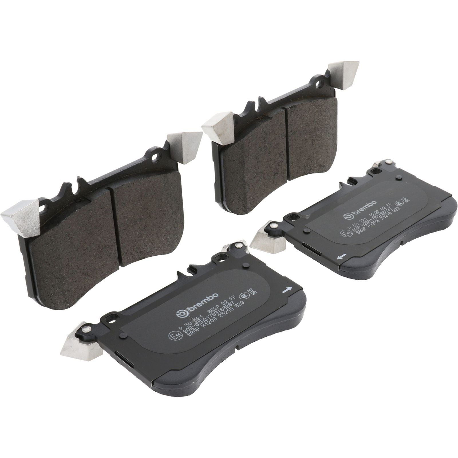 Передние тормозные колодки с низким содержанием металла Brembo PRIME P50121