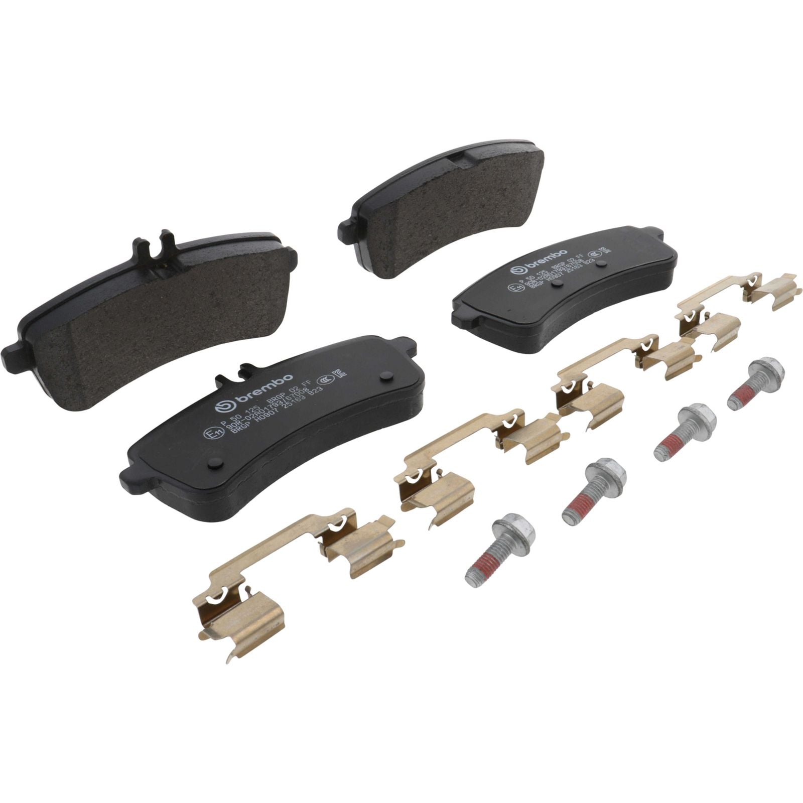 Задние тормозные колодки с низким содержанием металла Brembo PRIME P50125