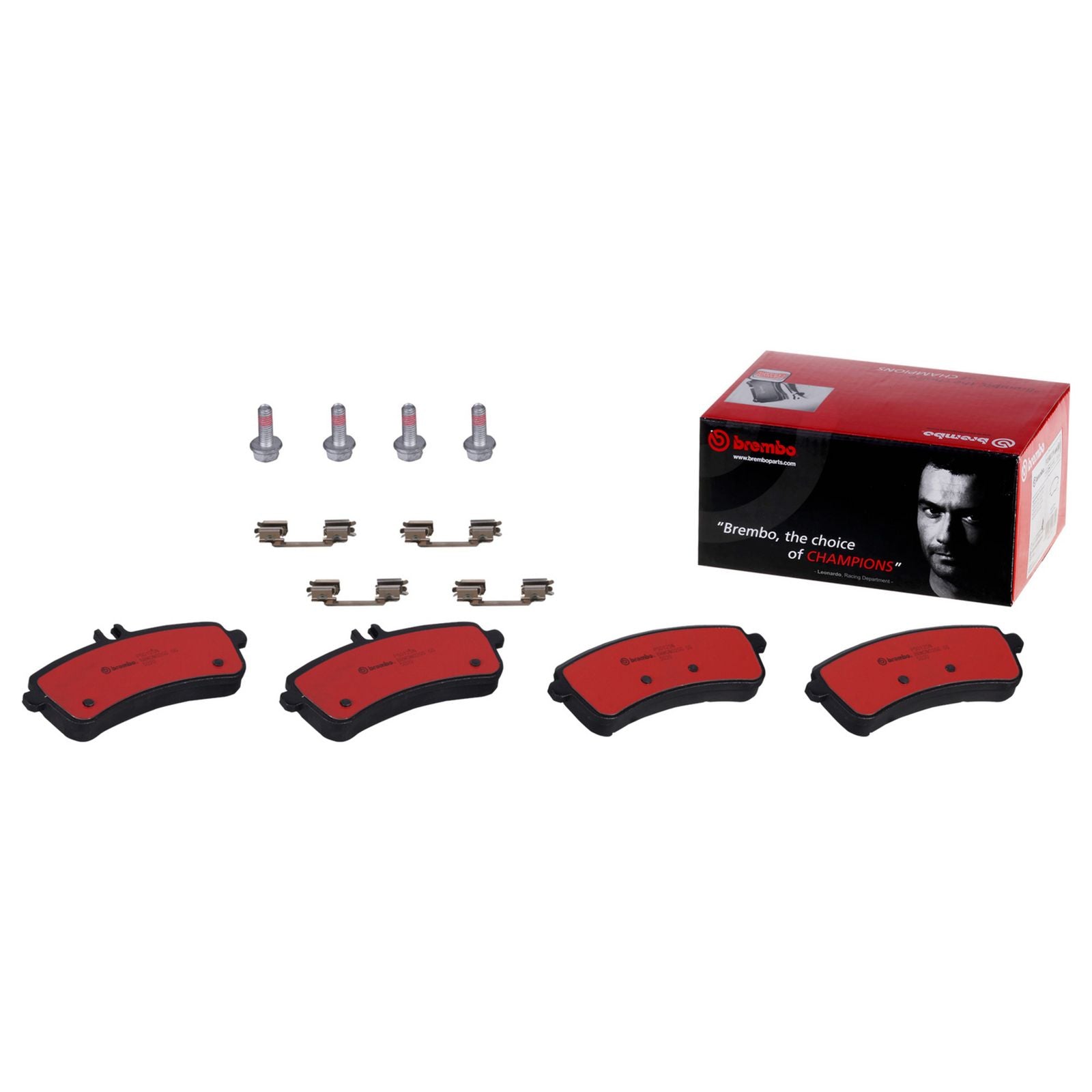 Керамические задние тормозные колодки Brembo PRIME P50125N