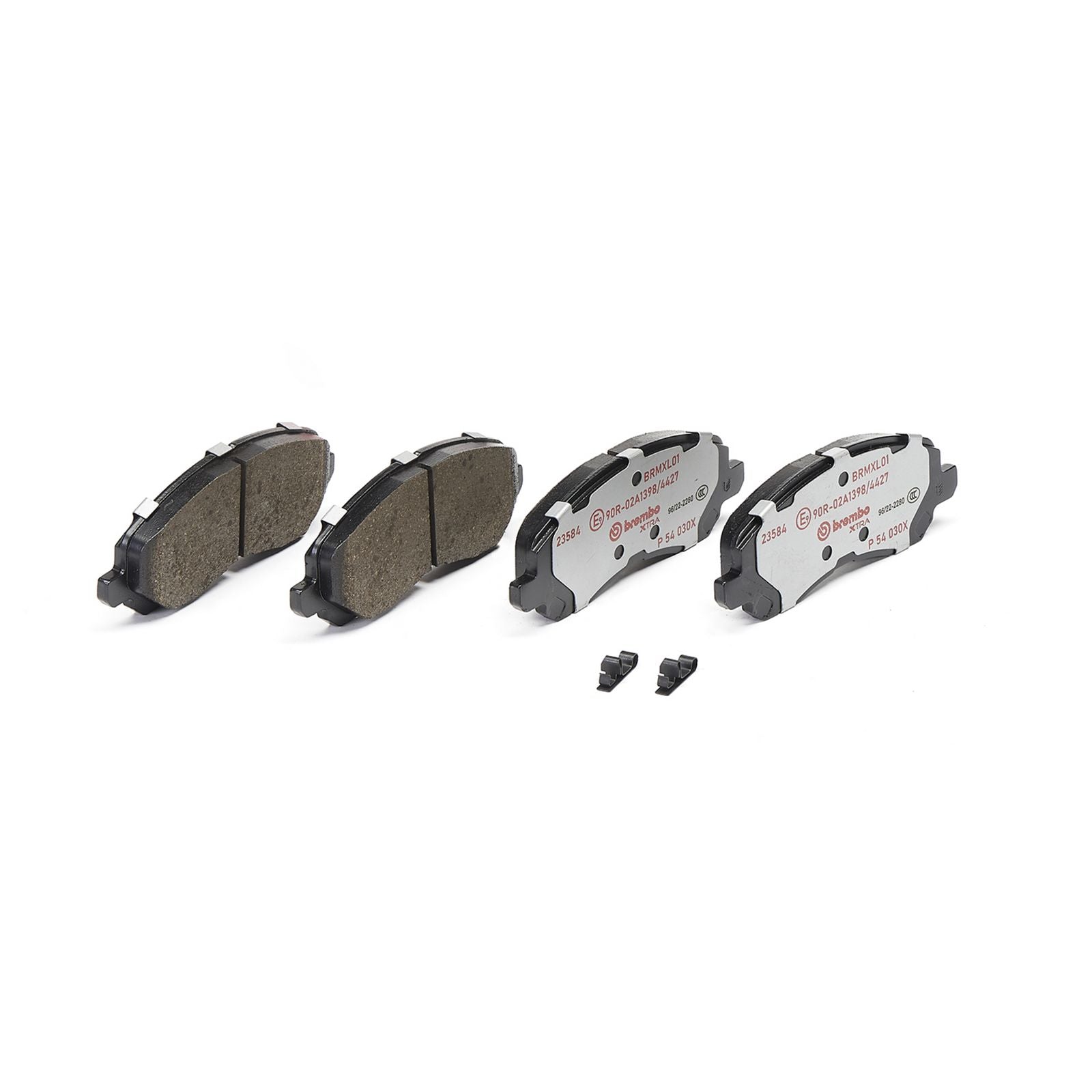 Передние тормозные колодки с низким содержанием металла Brembo XTRA P54030X