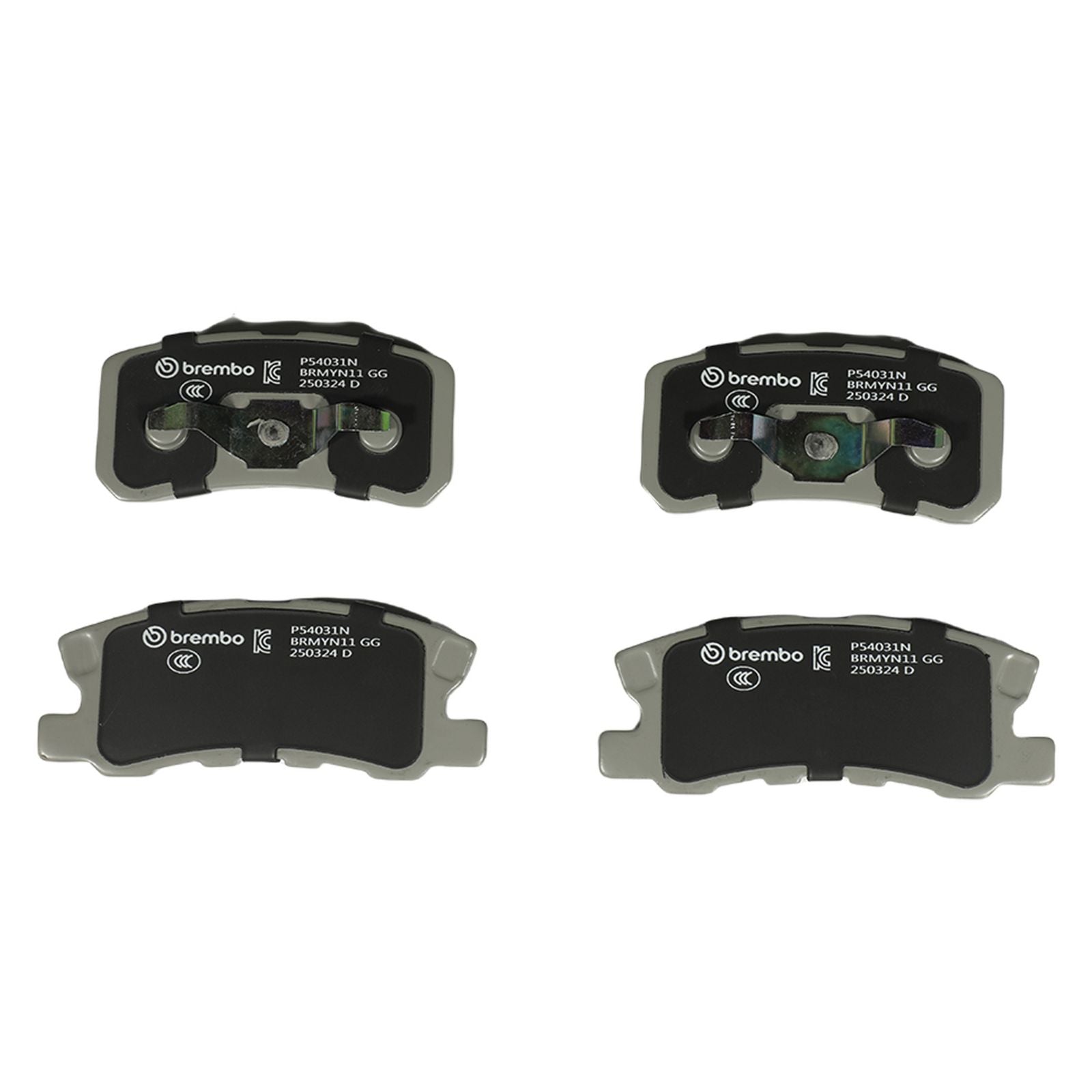 Керамические задние тормозные колодки Brembo PRIME P54031N