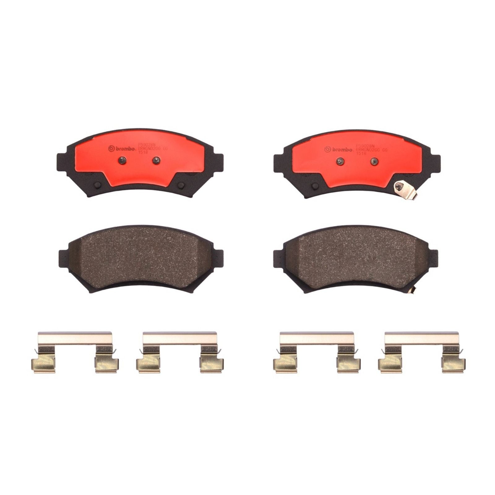 Керамические передние тормозные колодки Brembo PRIME P59028N