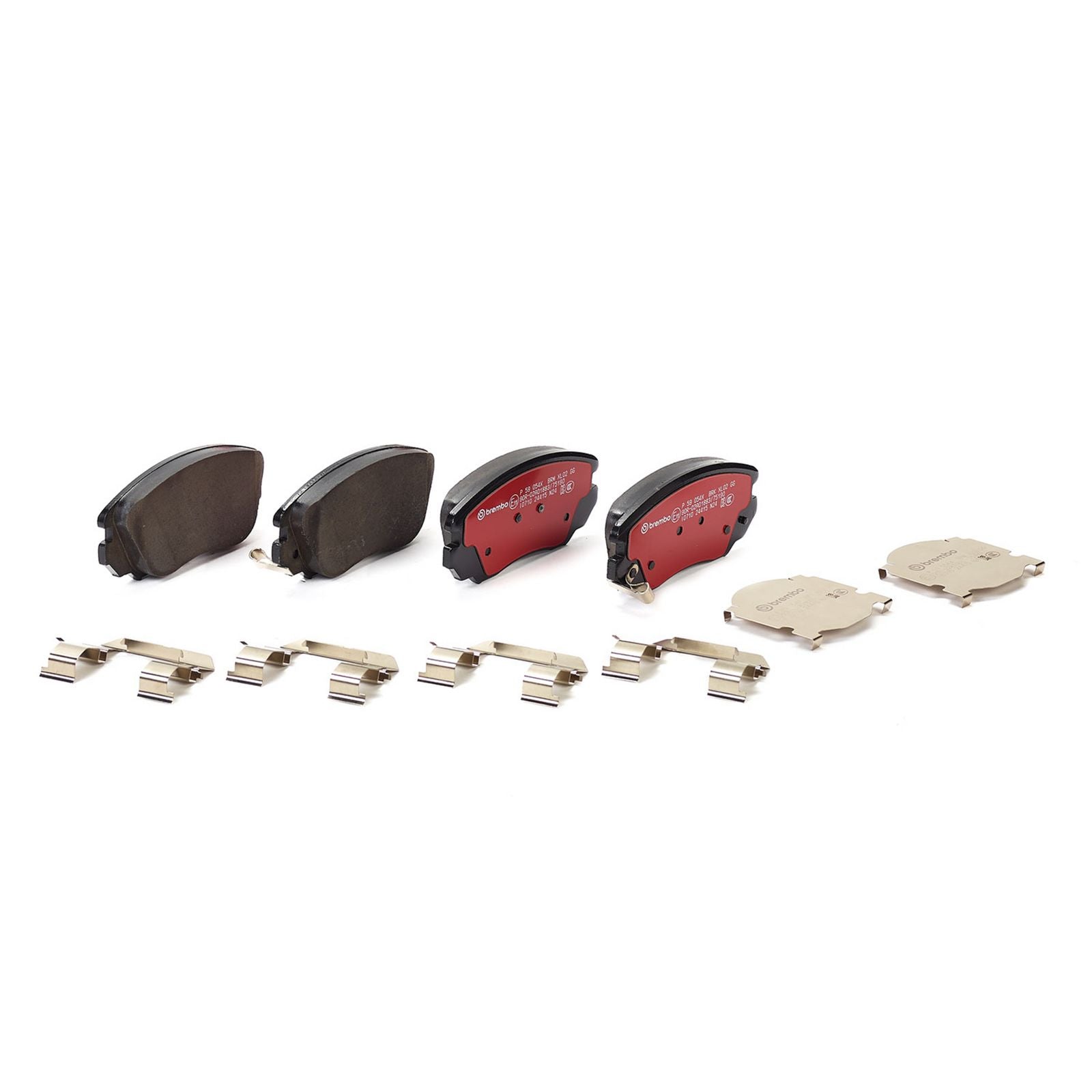 Передние тормозные колодки с низким содержанием металла Brembo XTRA P59054X