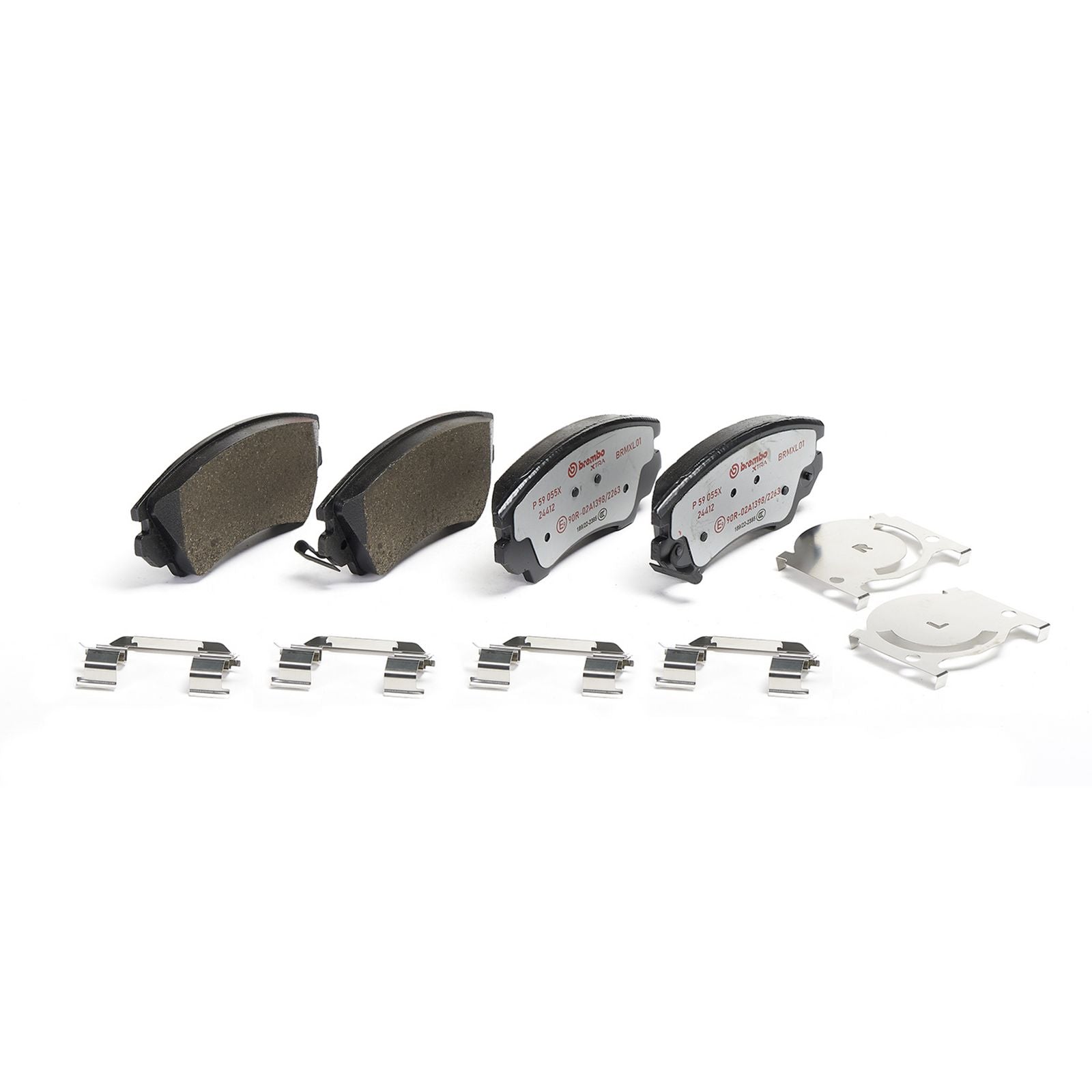 Передние тормозные колодки с низким содержанием металла Brembo XTRA P59055X