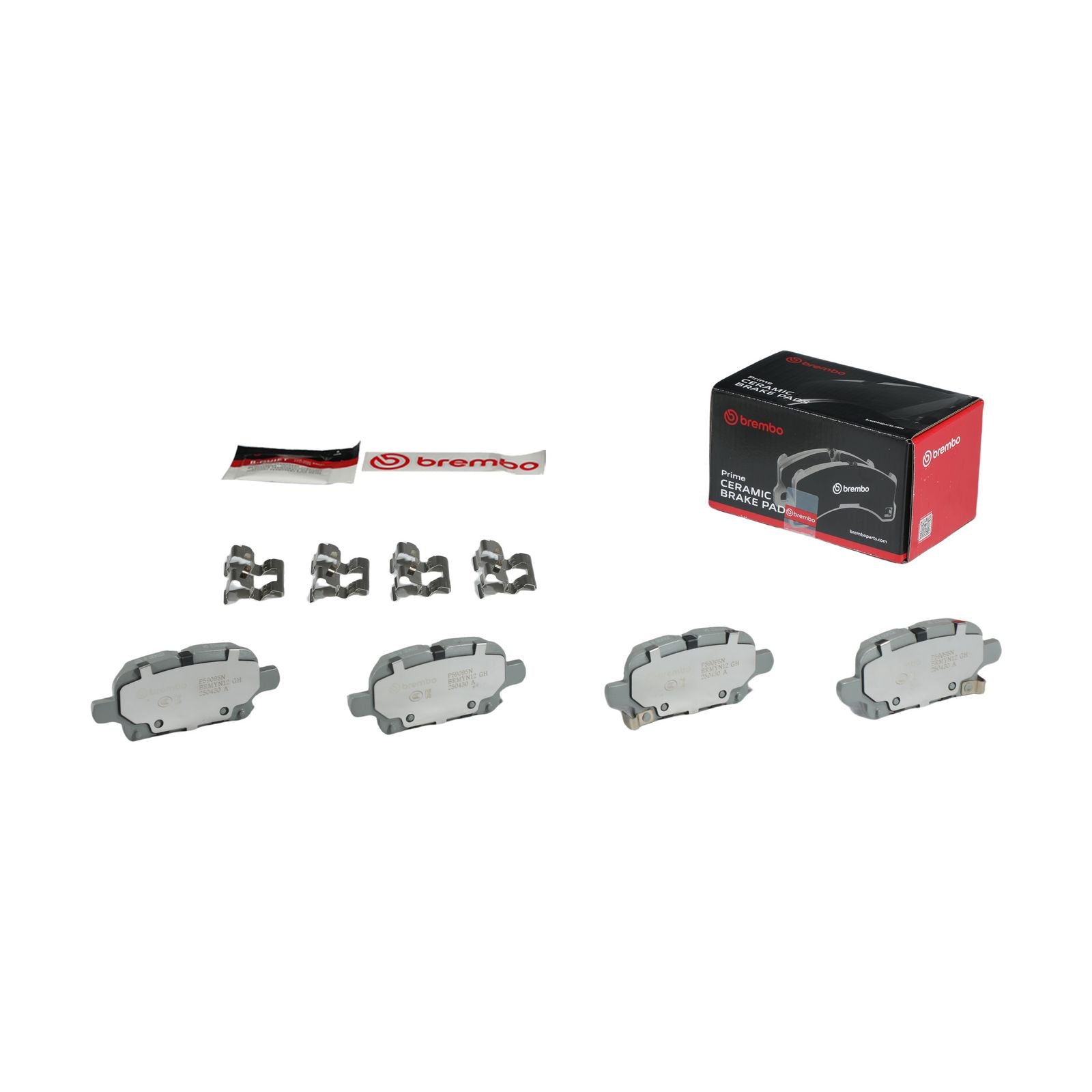 Керамические задние тормозные колодки Brembo PRIME P59095N