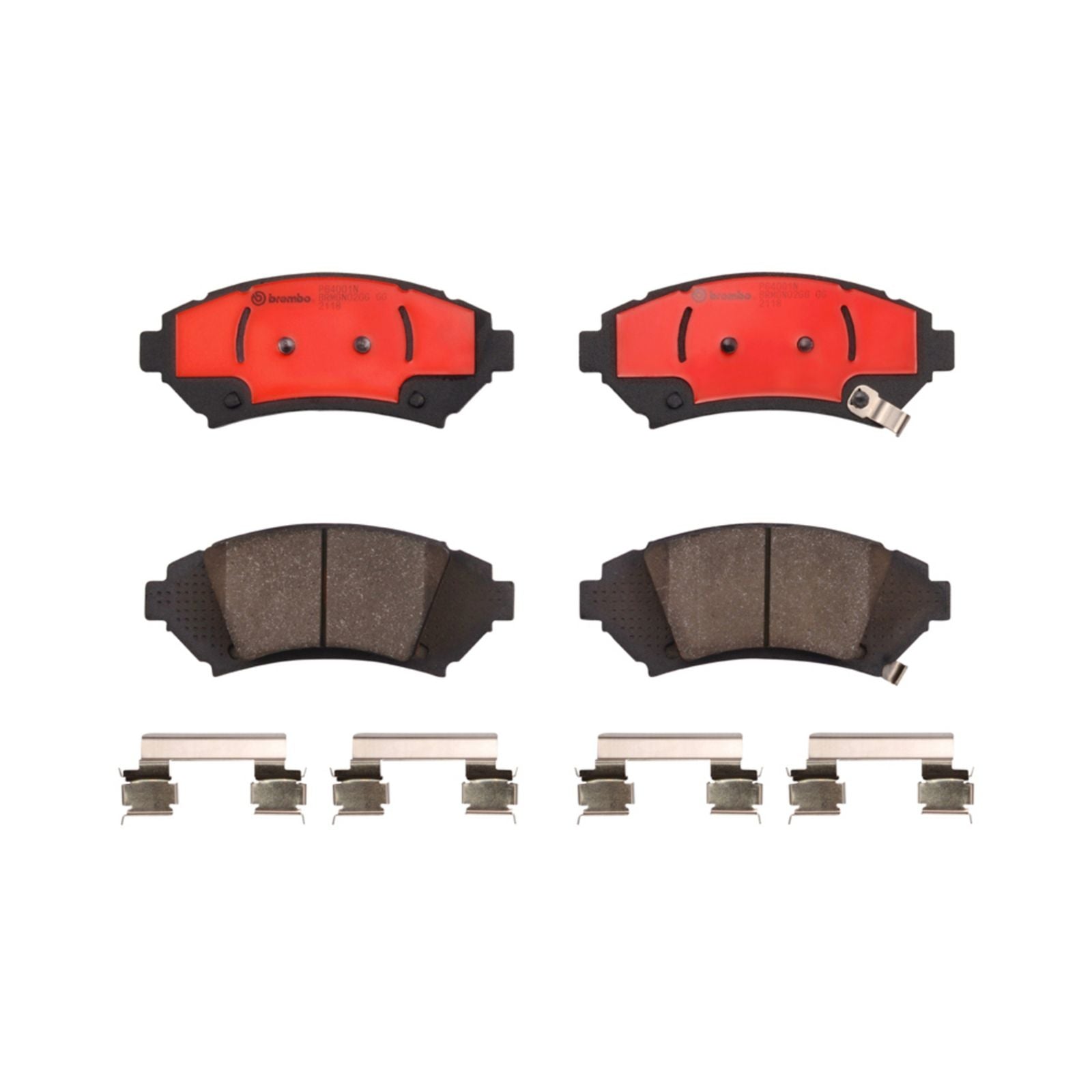 Керамические передние тормозные колодки Brembo PRIME P64001N